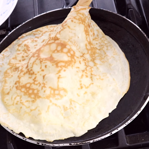 Crepes alle fragole - procedimento 1