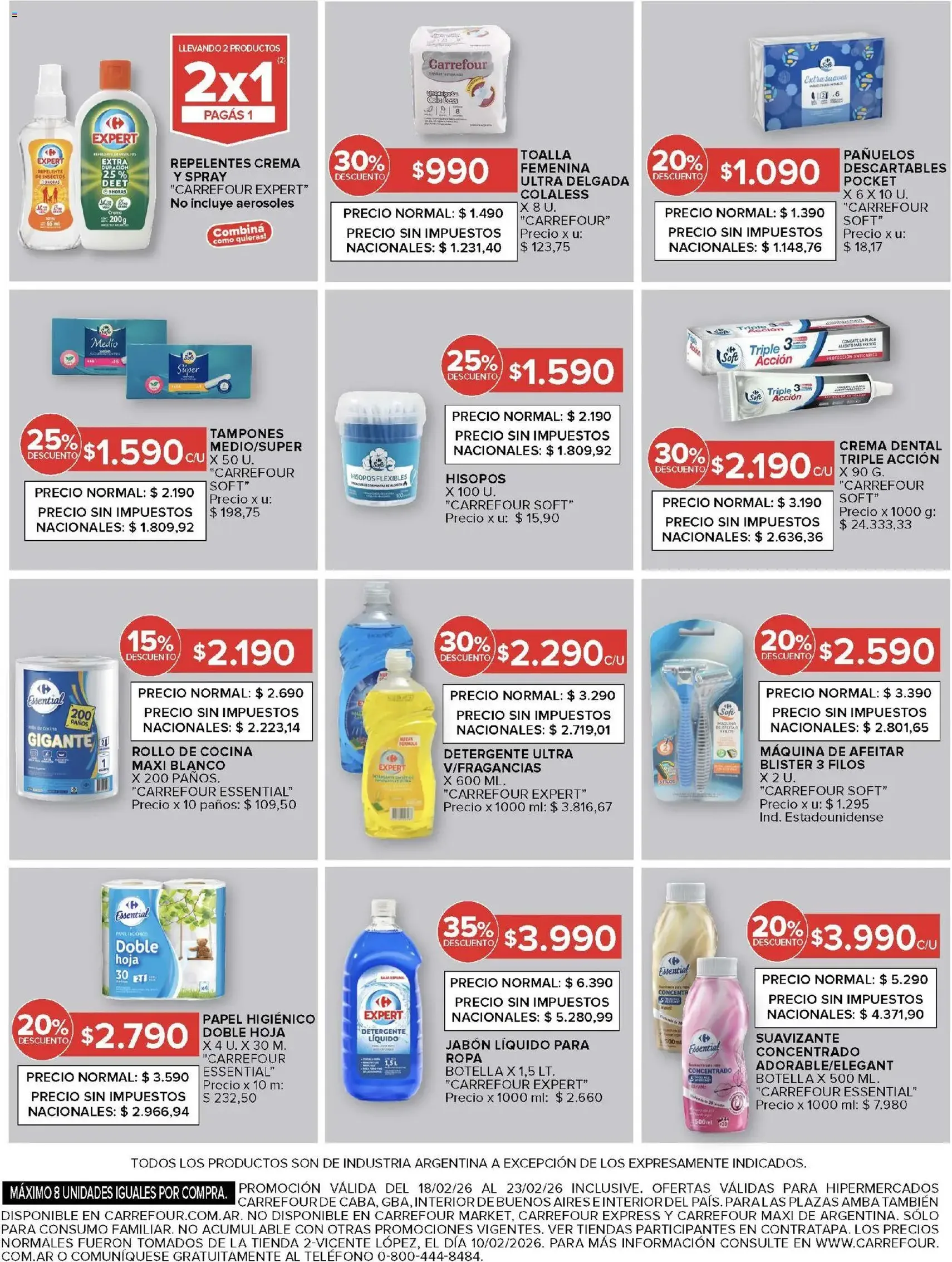 Carrefour ofertas - folleto válido desde 18/02/2026 página 14 de 36