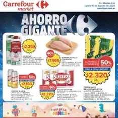 Vista previa del folleto Carrefour Market catálogo válido desde 04/08/2026