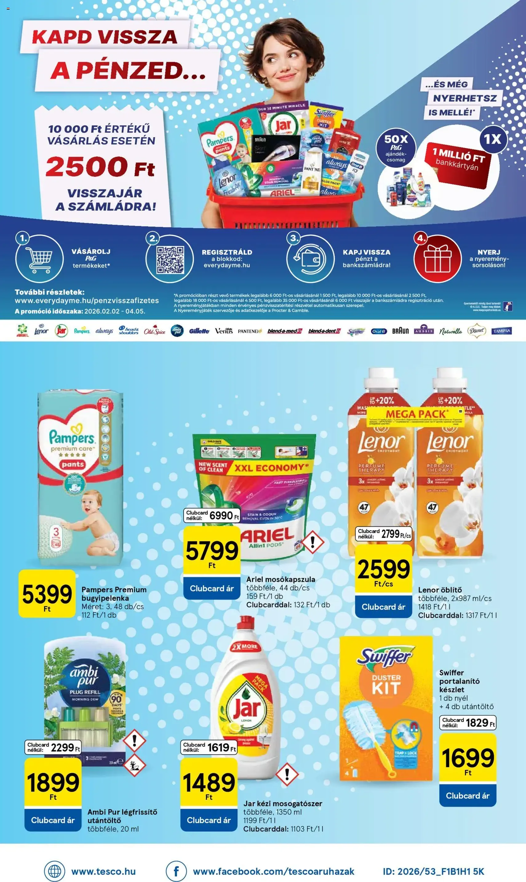 Tesco Hipermarket - Akciós újság - 2026.02.26. érvényes szórólap 28 oldal 28 oldalból