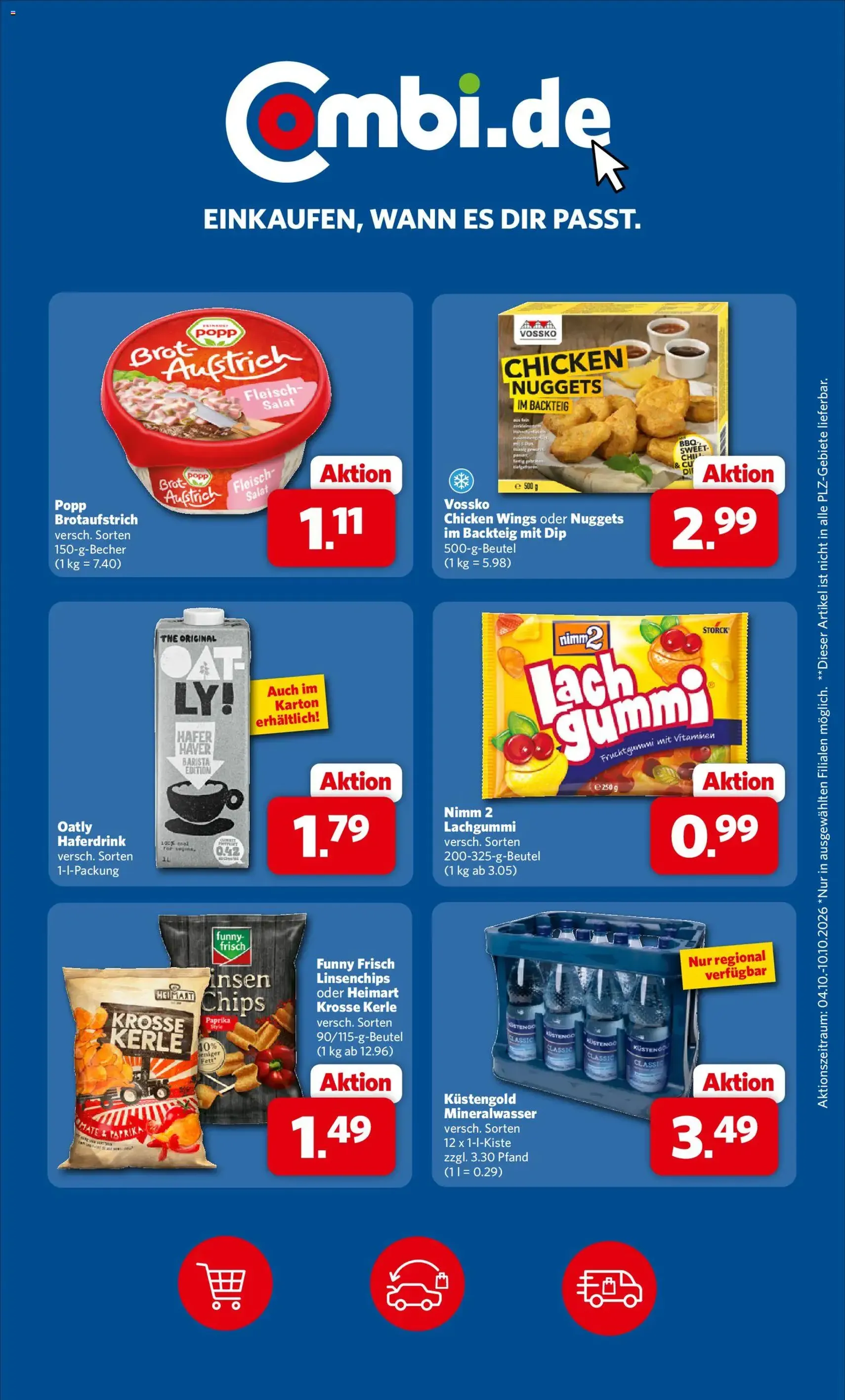 Combi Prospekt - Gültiger Prospekt ab 05.10.2026, Seite 29 von insgesamt 34