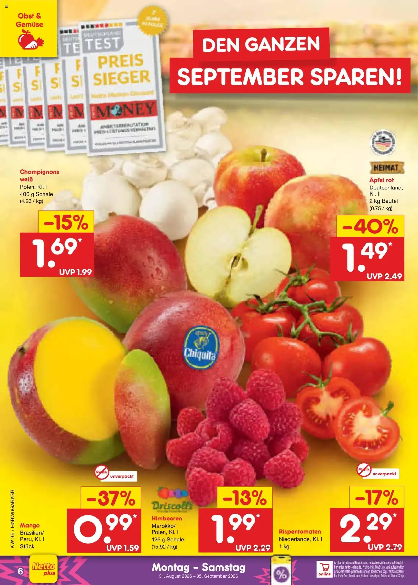 Netto Marken-Discount Prospekt - Gültiger Prospekt ab 31.08.2026, Seite 8 von insgesamt 66