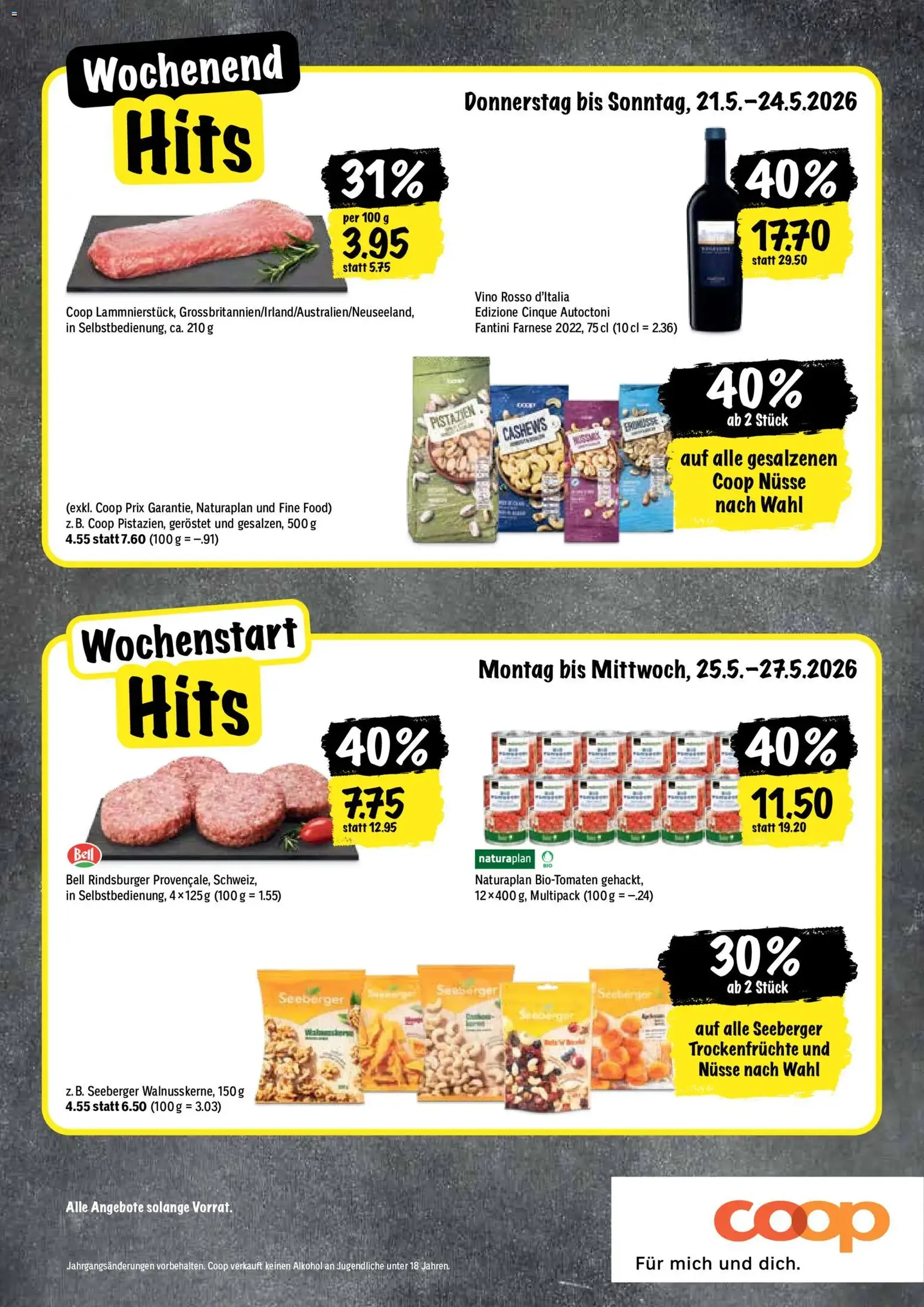 Coop aktionen - Gültiger Prospekt ab 21.05.2026, Seite 20 von insgesamt 28