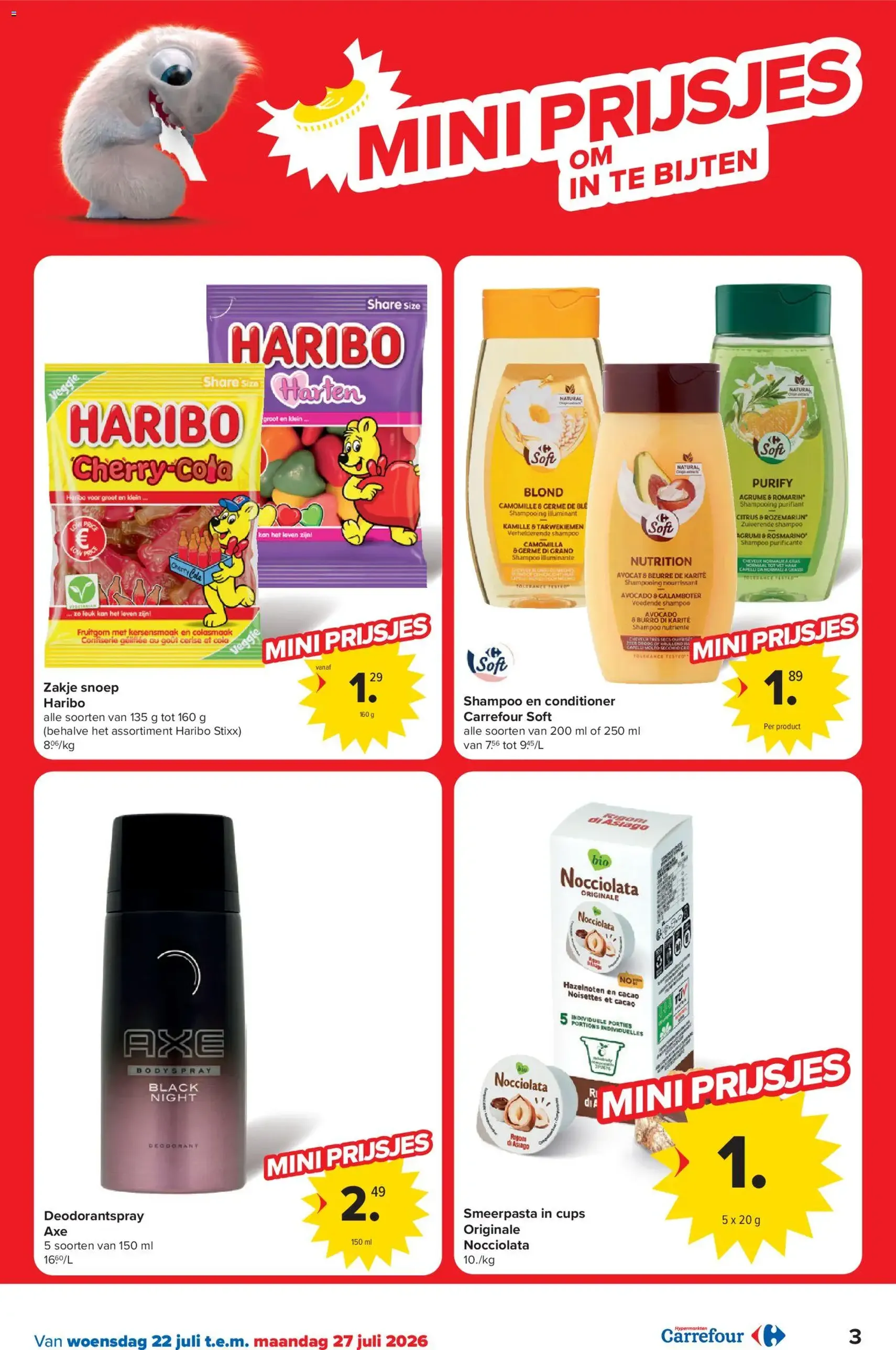 Carrefour folder week 30 - geldige folder vanaf 22/07/2026 pagina 3 van 40