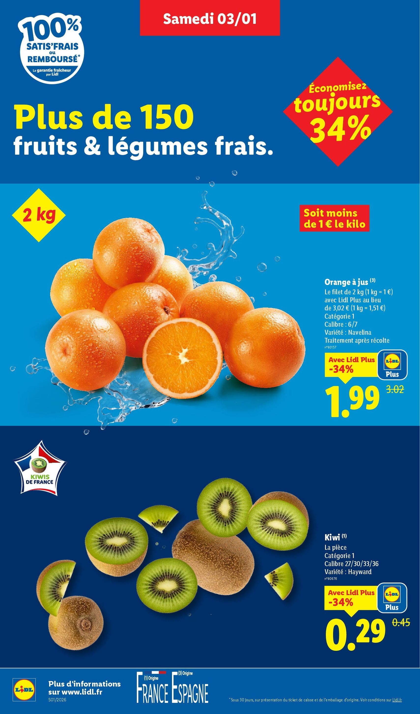 LIDL catalogue semaine 1 - brochure valable à partir du 03/01/2026, page 2 sur 77