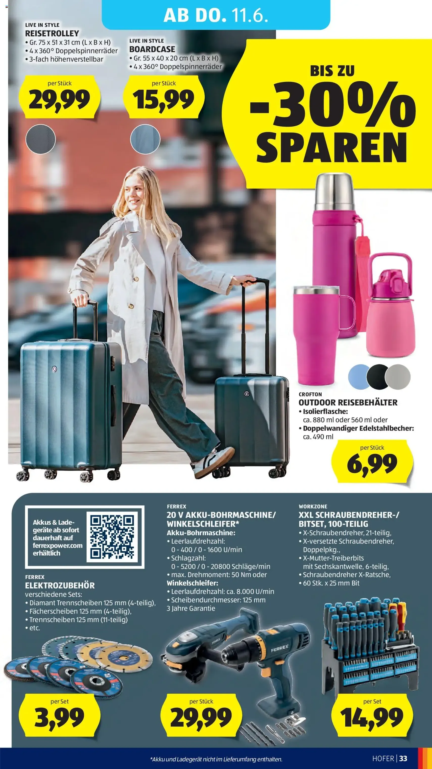Hofer Flugblatt - Gültiger Prospekt ab 03.06.2026, Seite 37 von insgesamt 42