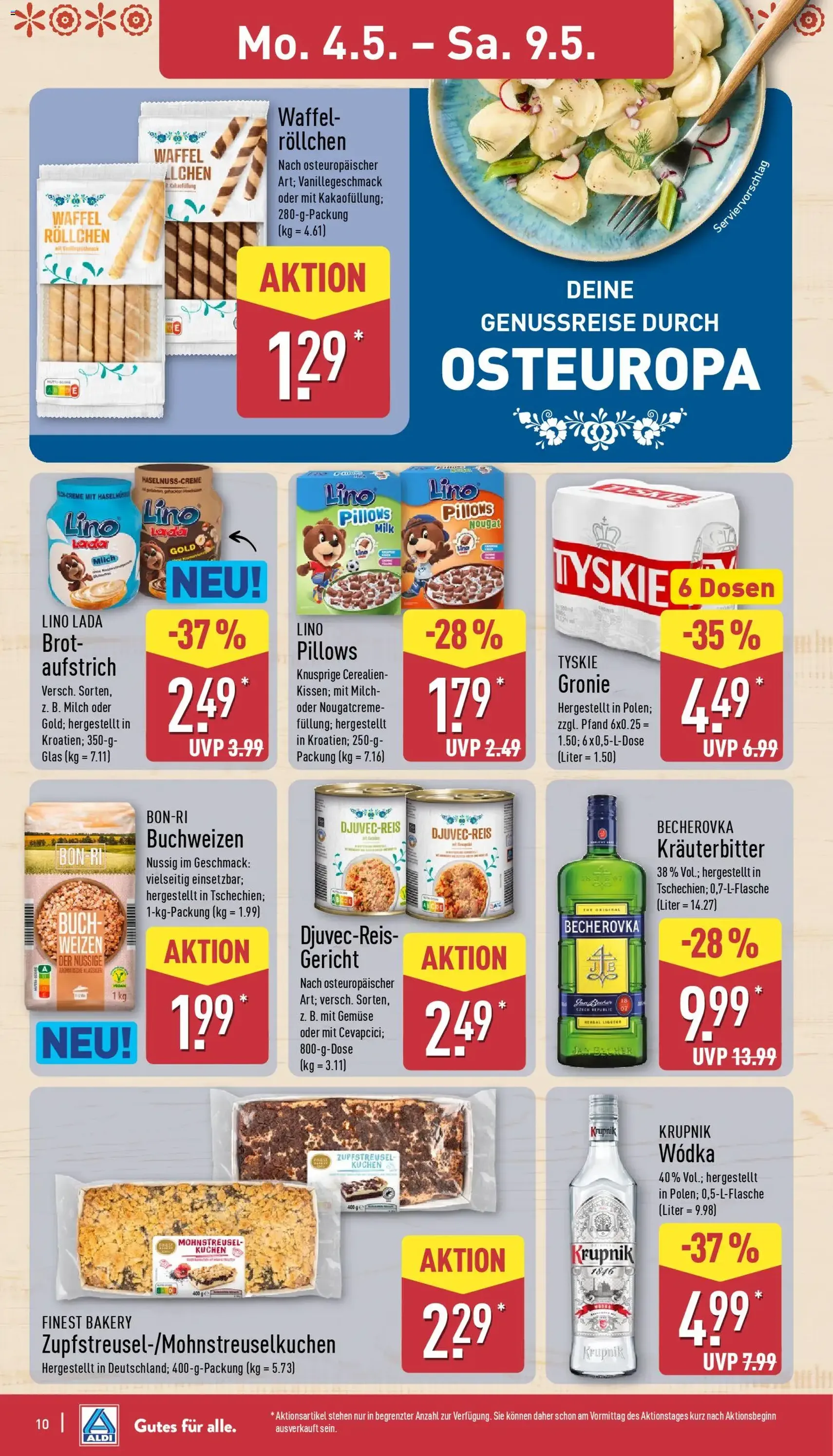 Aldi Prospekt - Gültiger Prospekt ab 04.05.2026, Seite 10 von insgesamt 39