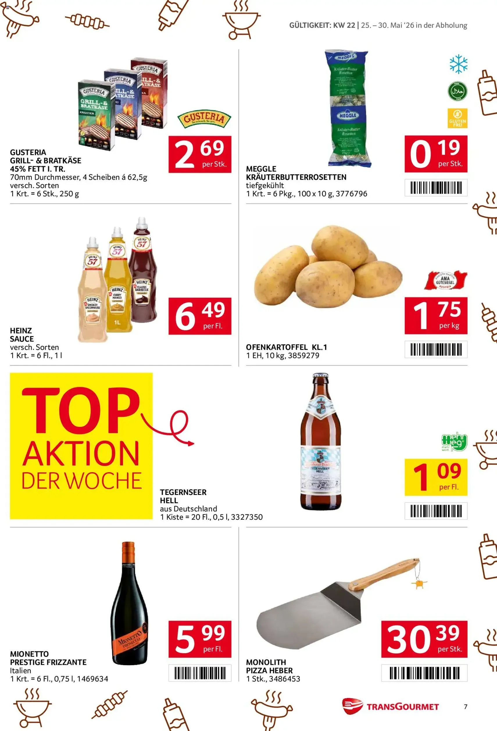 Transgourmet Flugblatt - Gültiger Prospekt ab 25.05.2026, Seite 7 von insgesamt 35