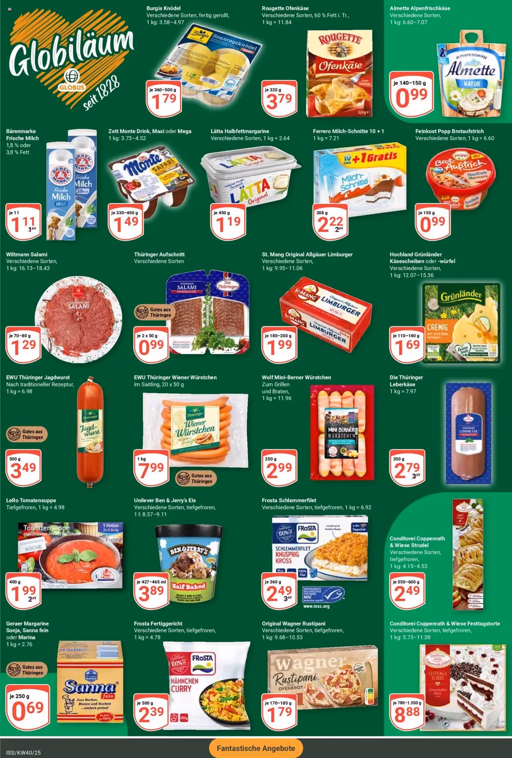 Globus Prospekt - Gültiger Prospekt ab 29.09.2025, Seite 2 von insgesamt 27