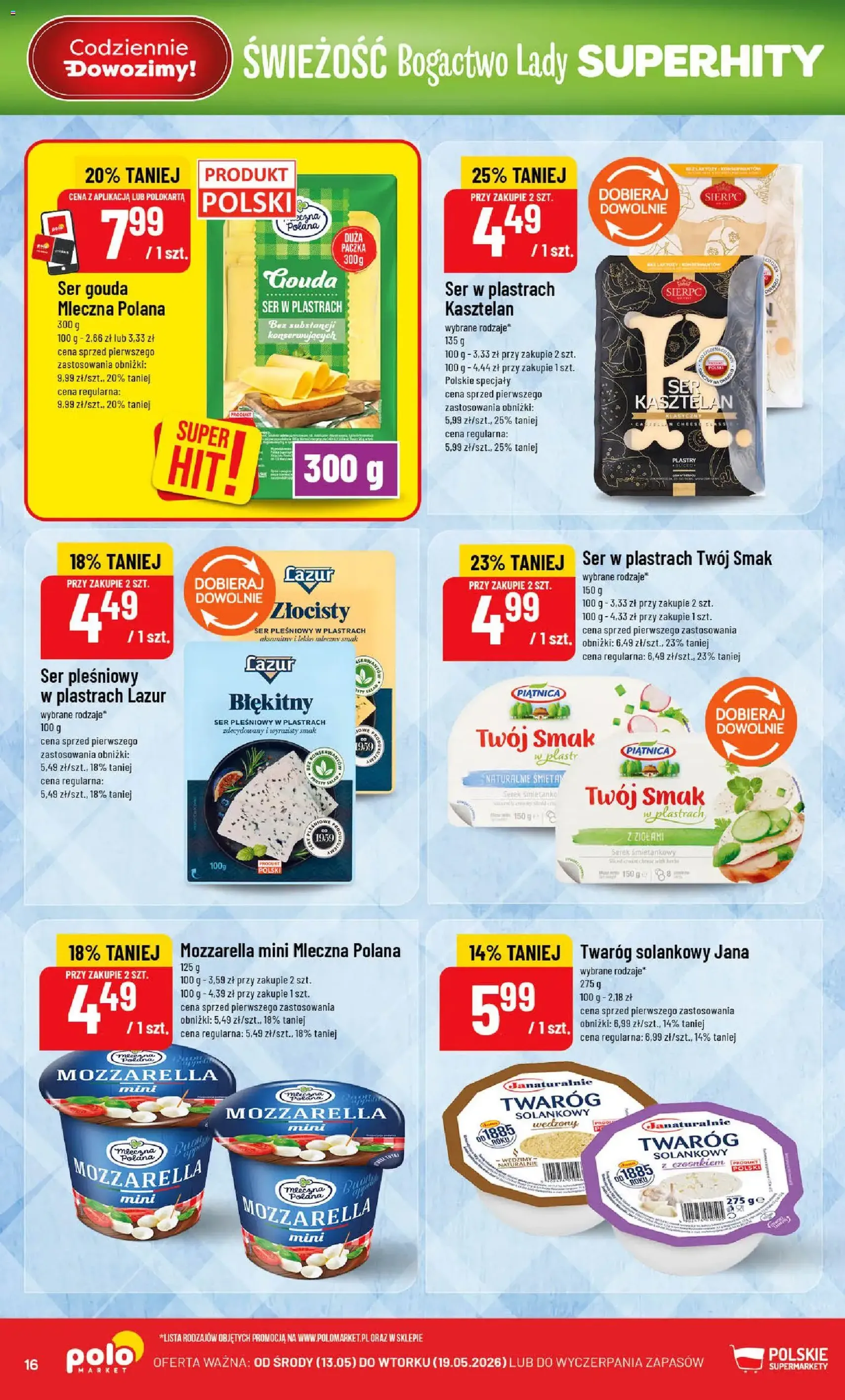 POLOmarket gazetka - ważny gazetka od 13.05.2026 strona 16 z 64