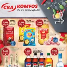 CBA Komfos leták - náhľad letáku platný od 15.12.2025