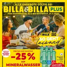 Billa Flugblatt - Prospekt Vorschau gültig ab 18.09.2025