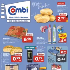 Combi Prospekt - Prospekt Vorschau gültig ab 01.06.2026