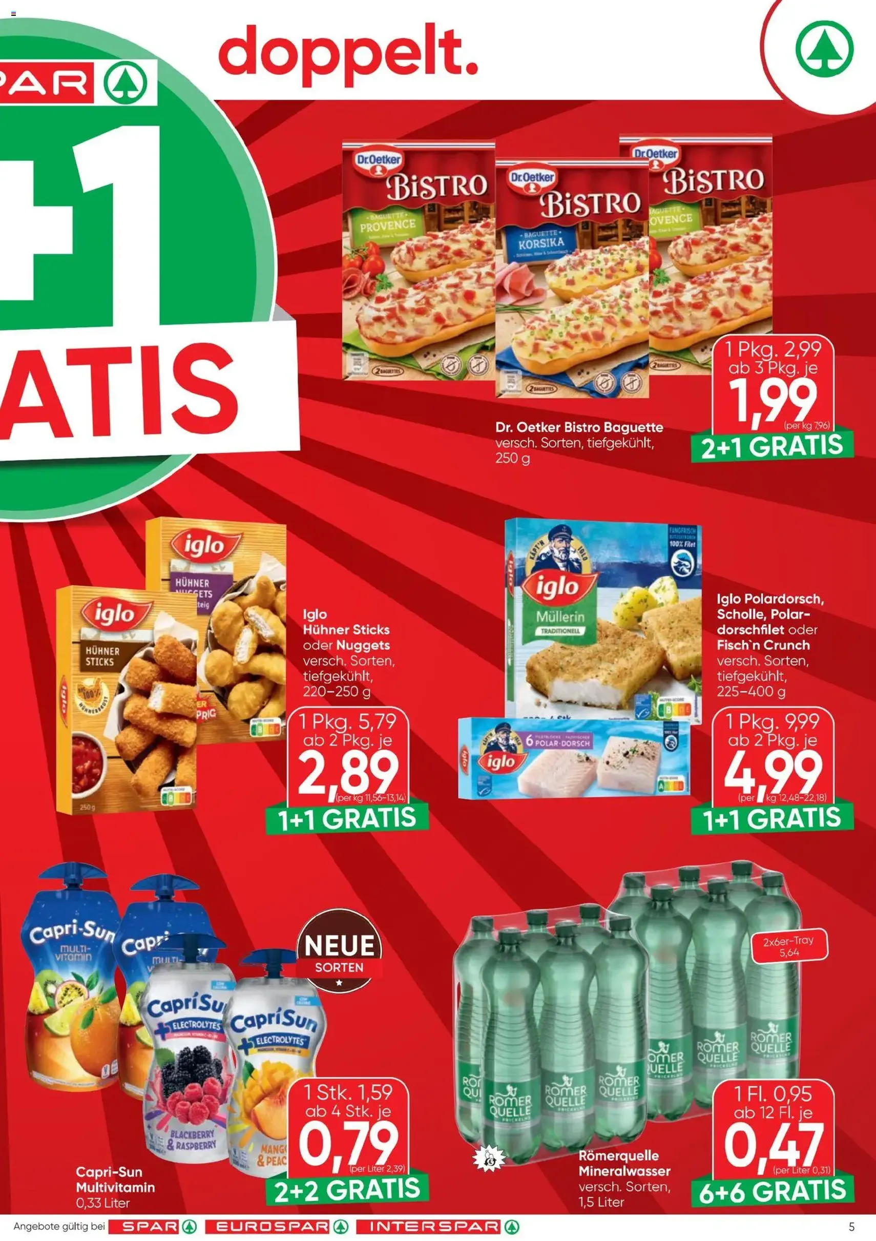 Spar Flugblatt - Gültiger Prospekt ab 03.06.2026, Seite 5 von insgesamt 20