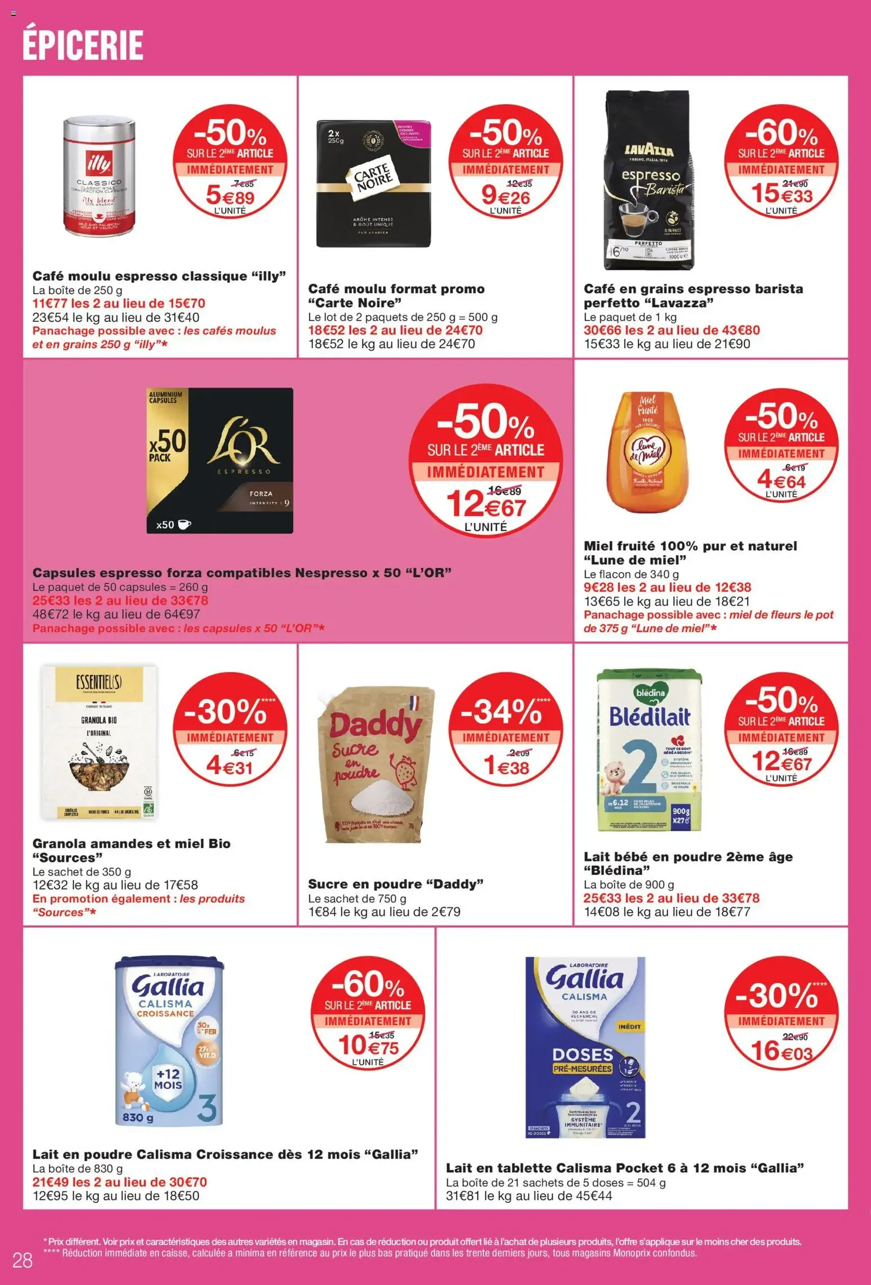 Monoprix catalogue - brochure valable à partir du 14/07/2026, page 28 sur 48
