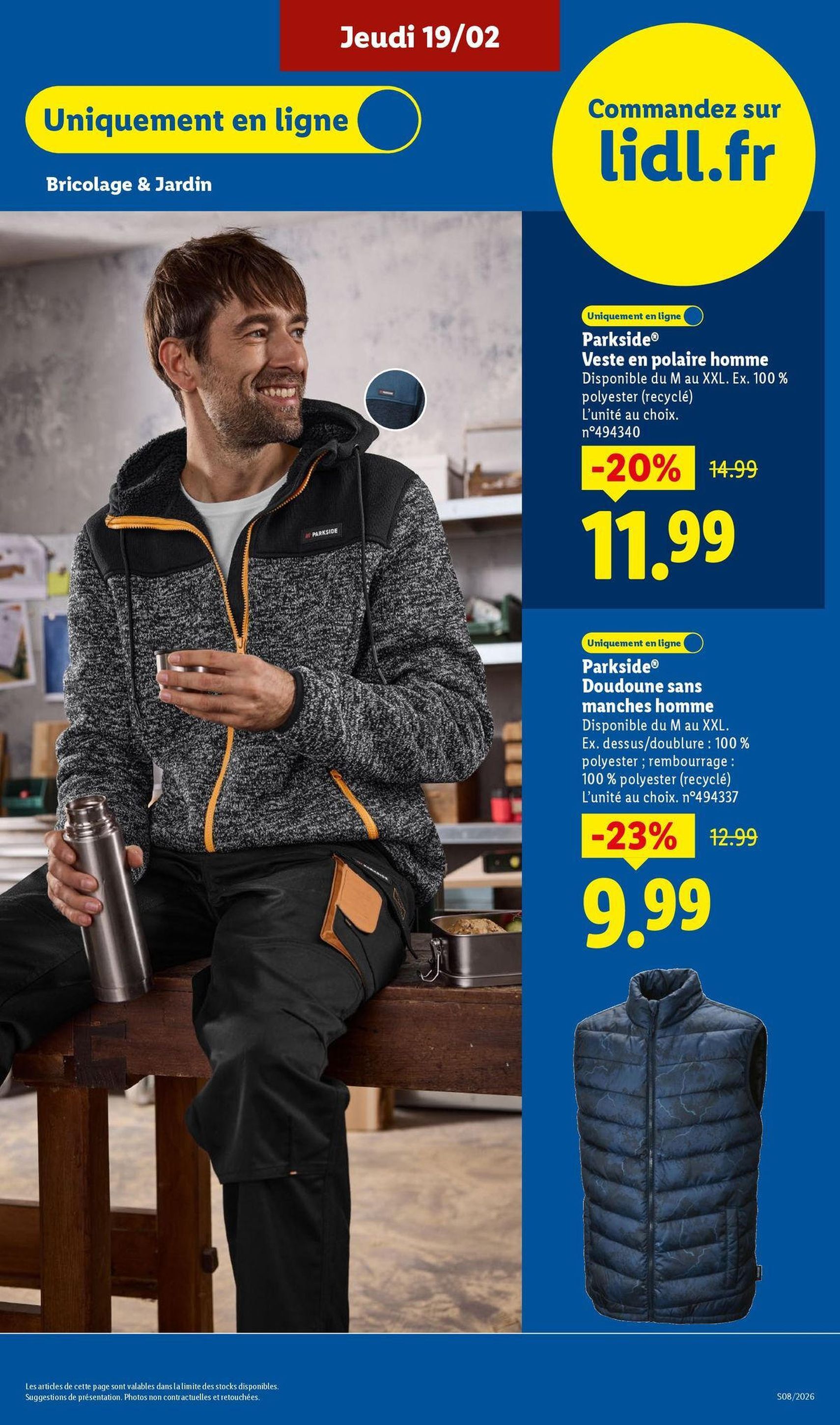 LIDL catalogue semaine 8 - brochure valable à partir du 19/02/2026, page 51 sur 77