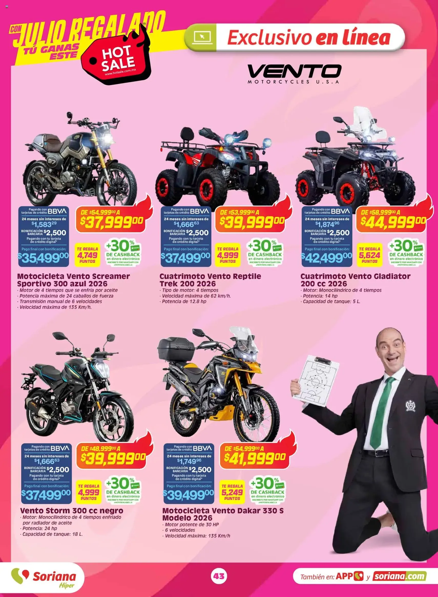 Soriana Hot Sale - folleto válido desde 25/05/2026 página 44 de 47