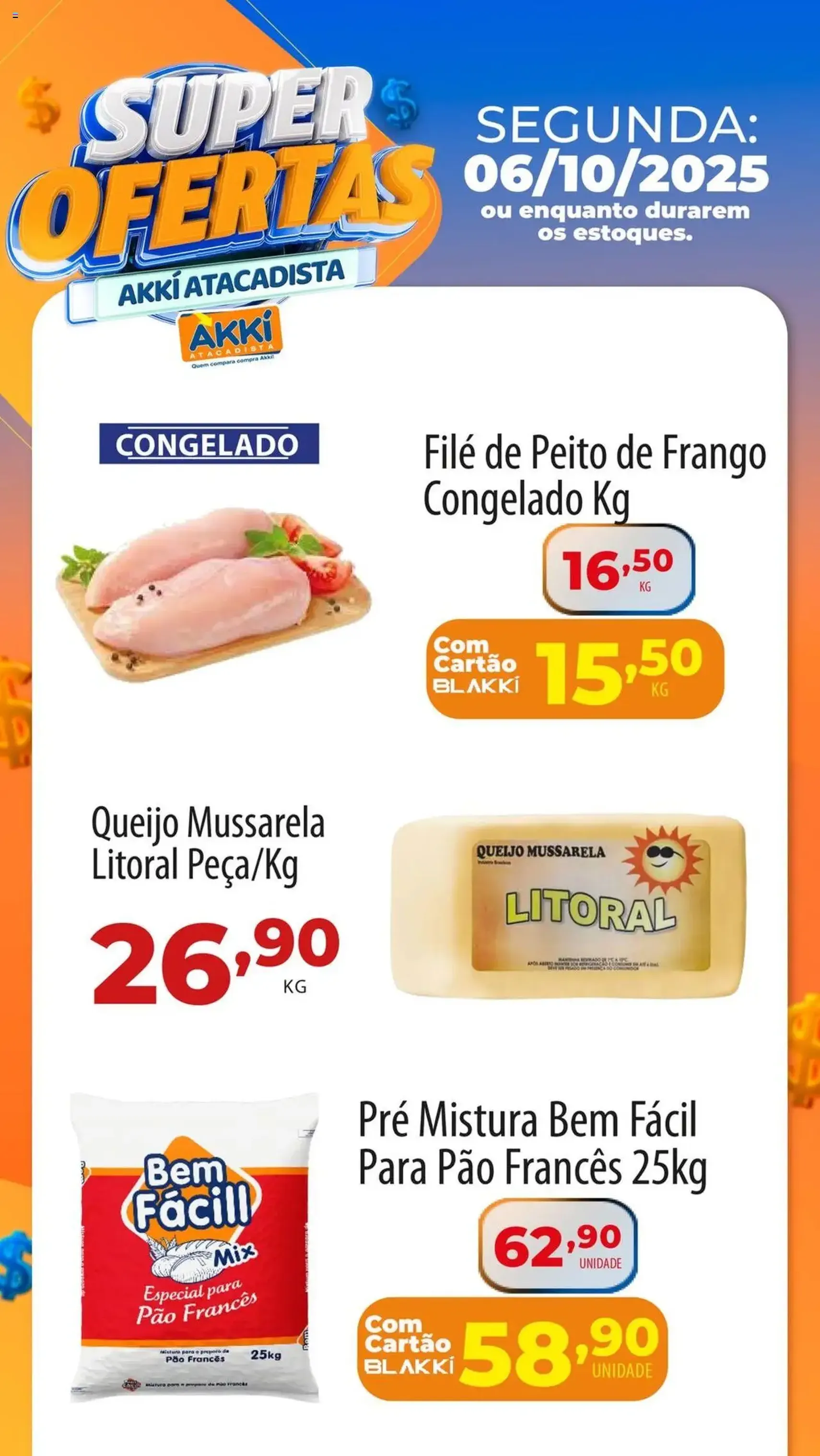 Akki Atacadista - Ofertas do Dia - folheto válido a partir de 06/10/2025 página 1 de 1