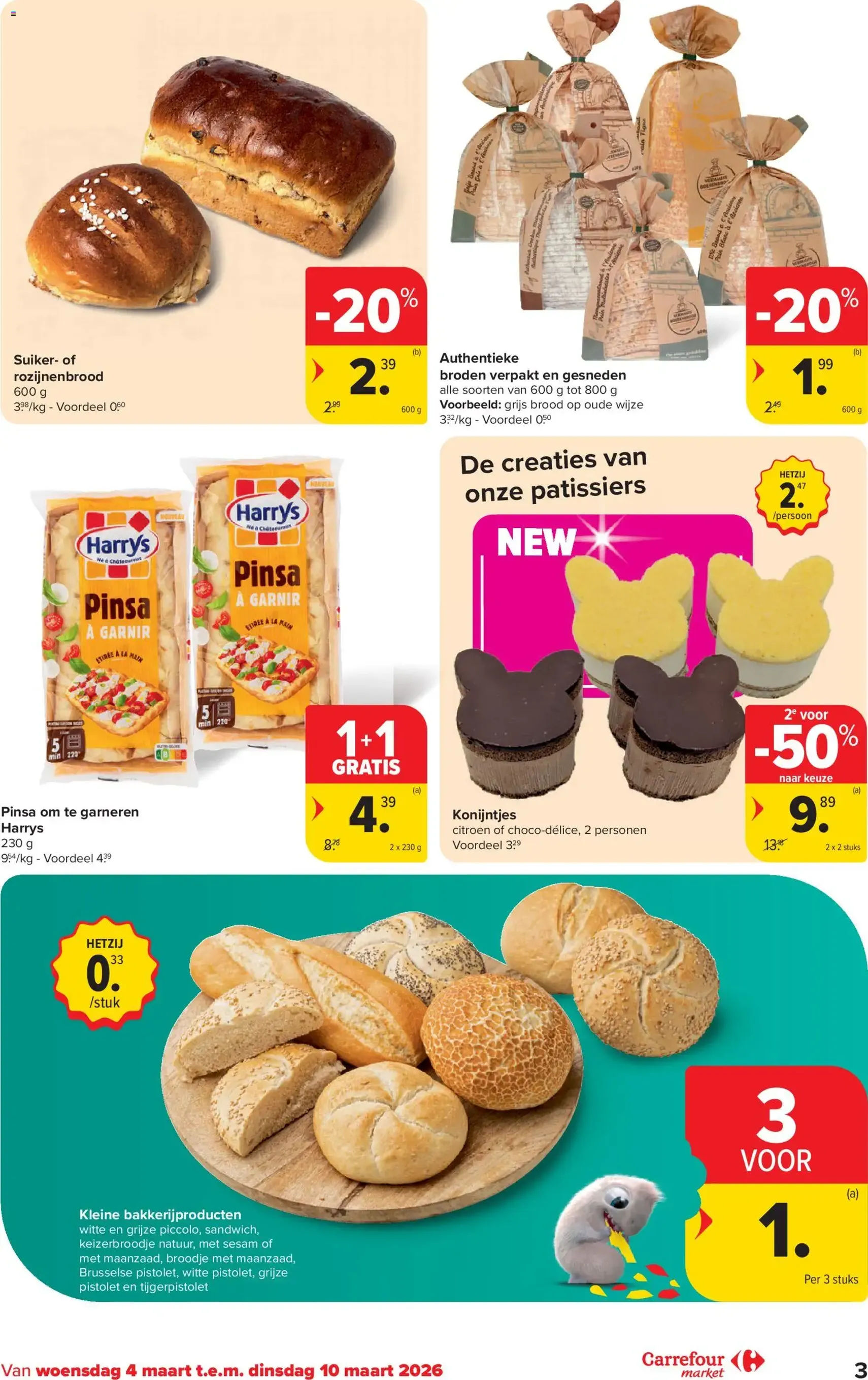 Carrefour market folder week 10 - geldige folder vanaf 04/03/2026 pagina 3 van 20