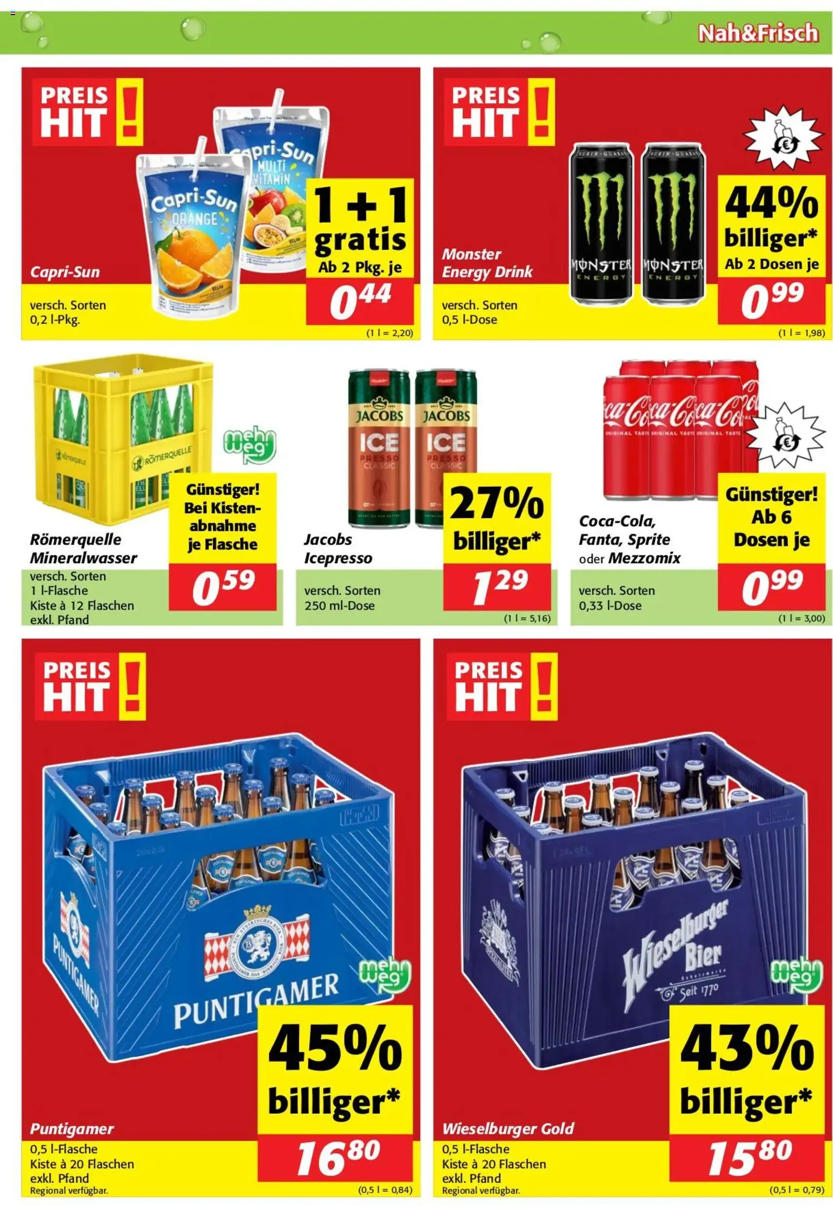 Nah und Frisch Flugblatt - Gültiger Prospekt ab 11.03.2026, Seite 7 von insgesamt 8