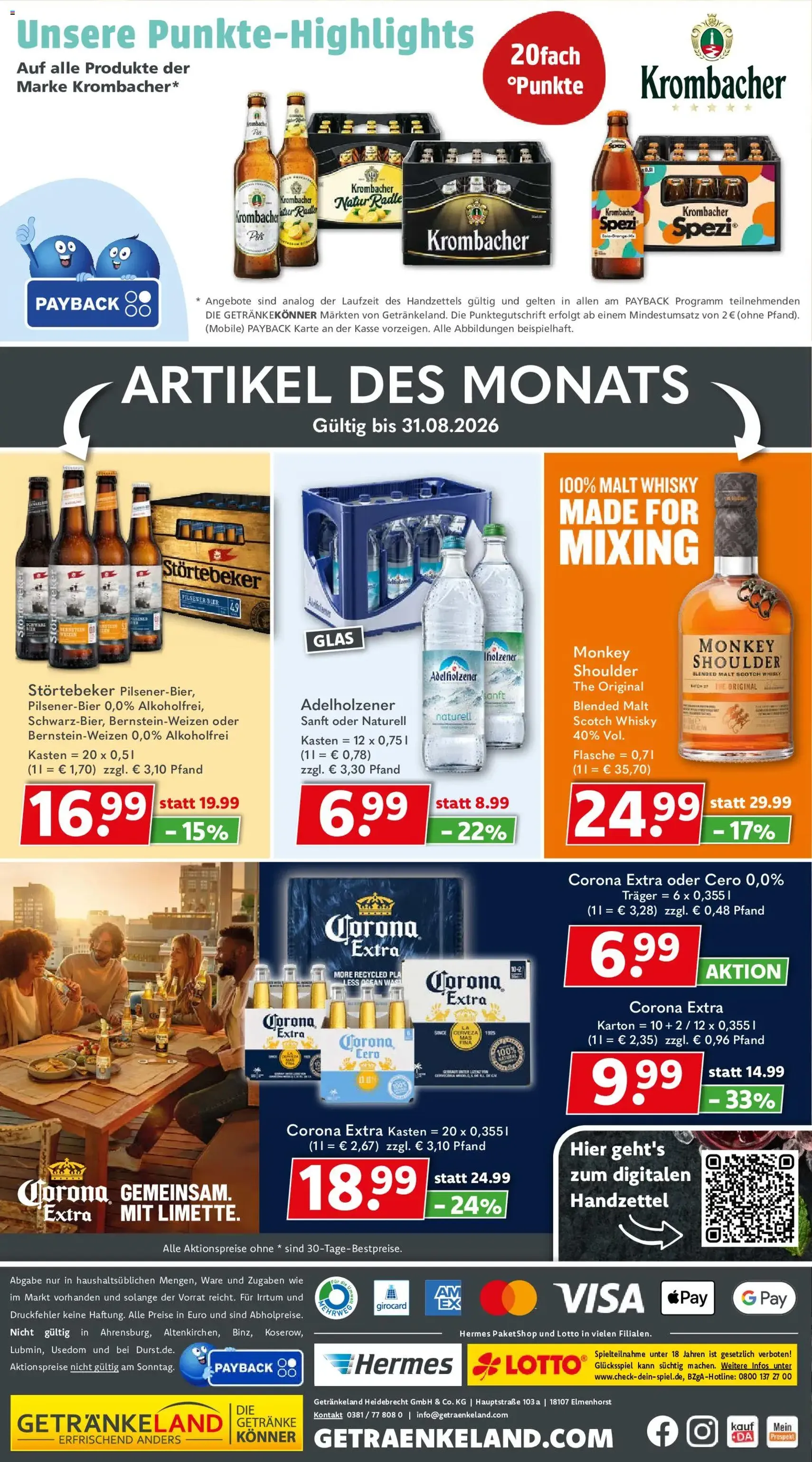 Getränkeland Prospekt - Gültiger Prospekt ab 03.08.2026, Seite 10 von insgesamt 13
