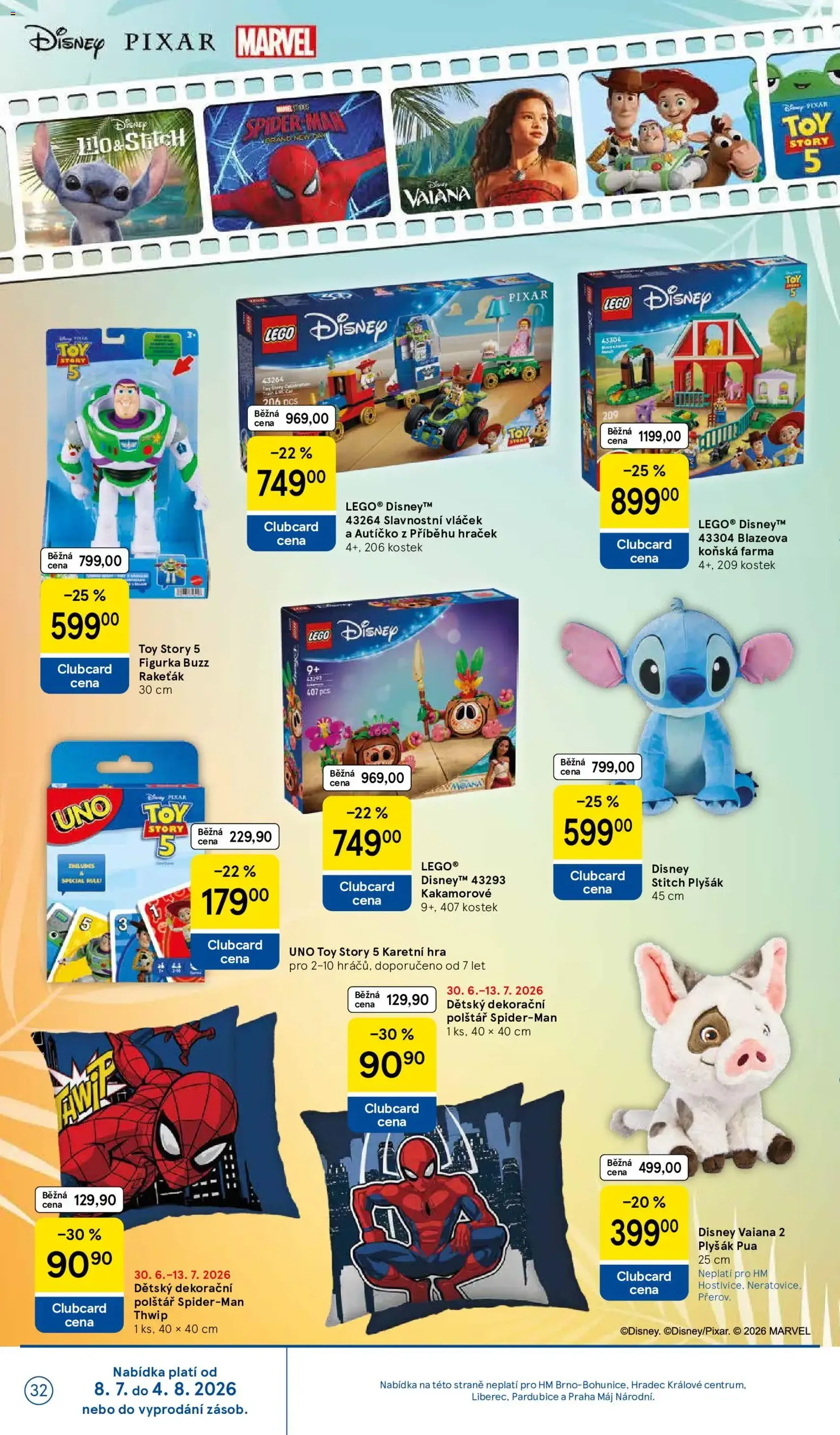 Tesco leták - Hypermarket - platný leták od 08.07.2026 strana 32 z 36