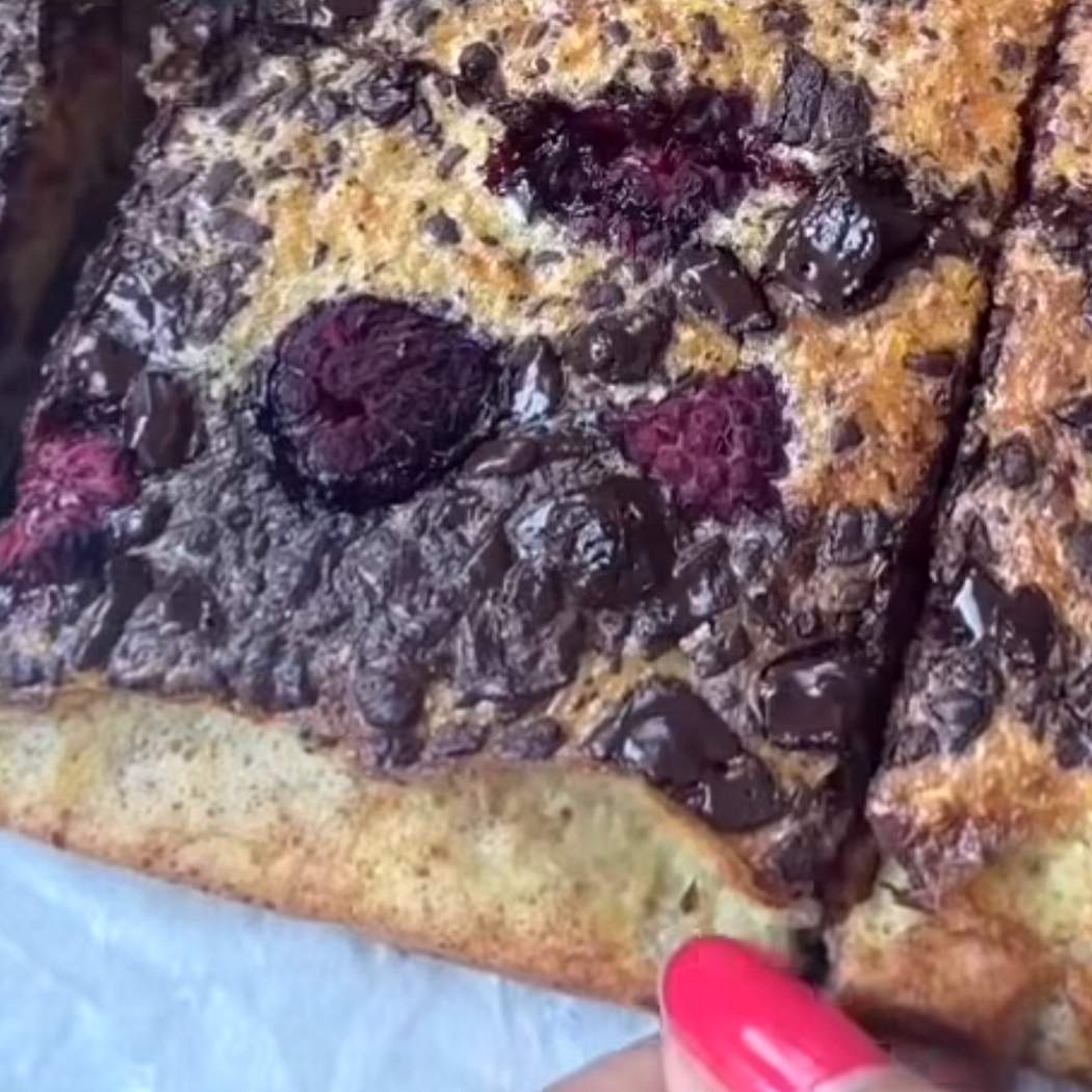 Zdravý koláč s ovsenými vločkami