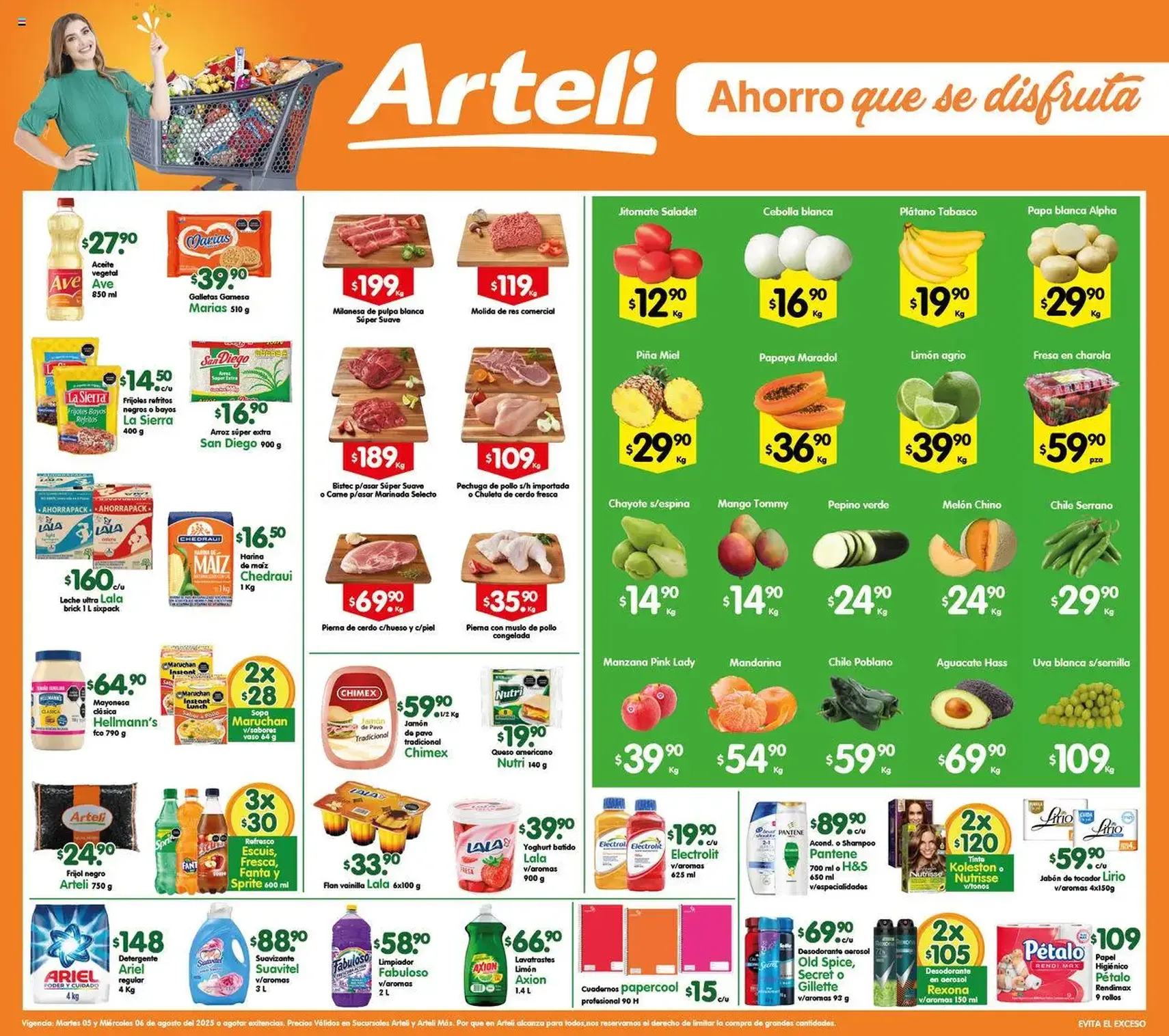 Arteli - Folleto Arteli - folleto válido desde 05/08/2025 página 1 de 1