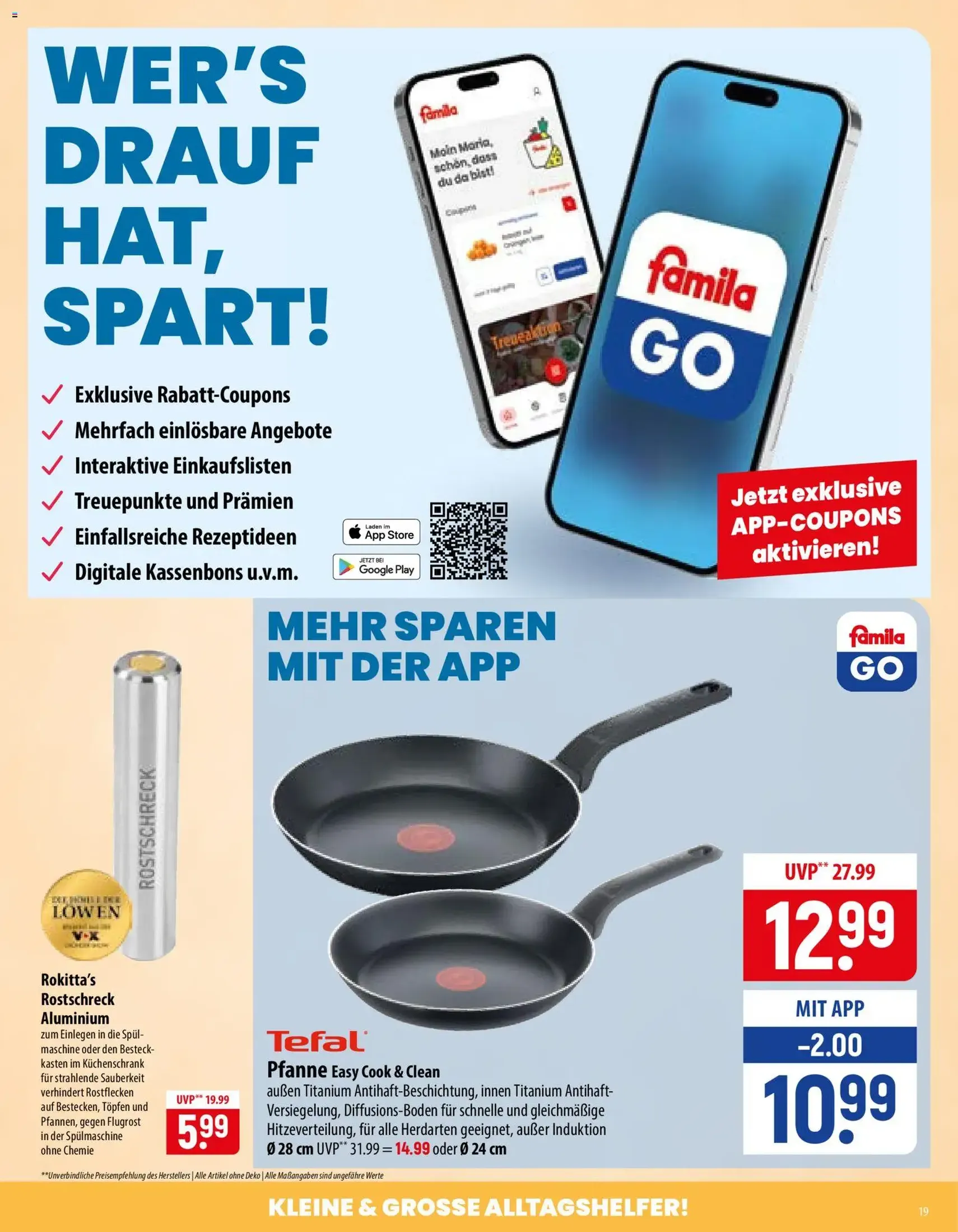 Famila Prospekt - Gültiger Prospekt ab 20.07.2026, Seite 19 von insgesamt 24