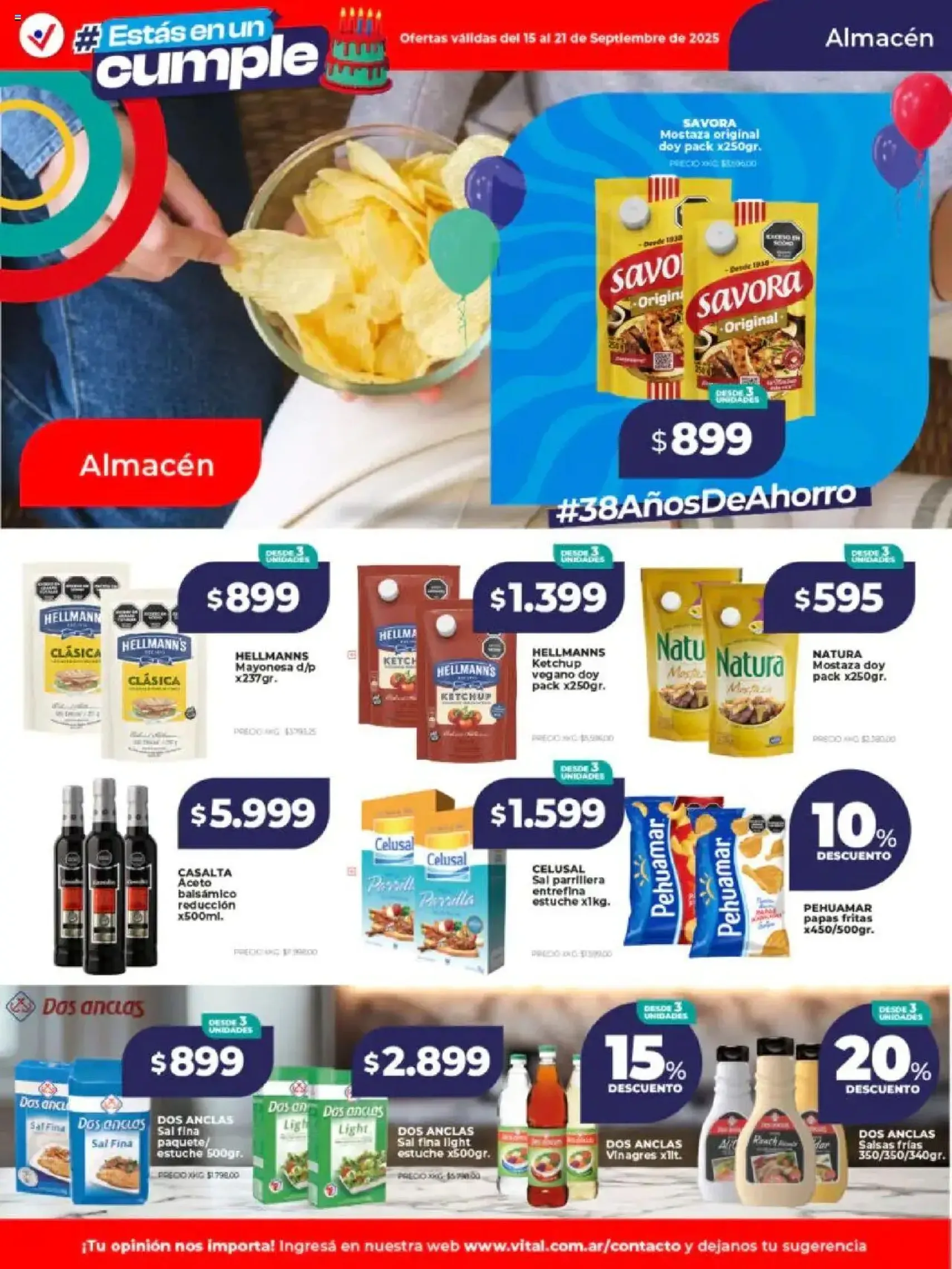 Vital - Ofertas - folleto válido desde 15/09/2025 página 12 de 22 Vital - Ofertas - folleto válido desde 15/09/2025 página 12 de 22