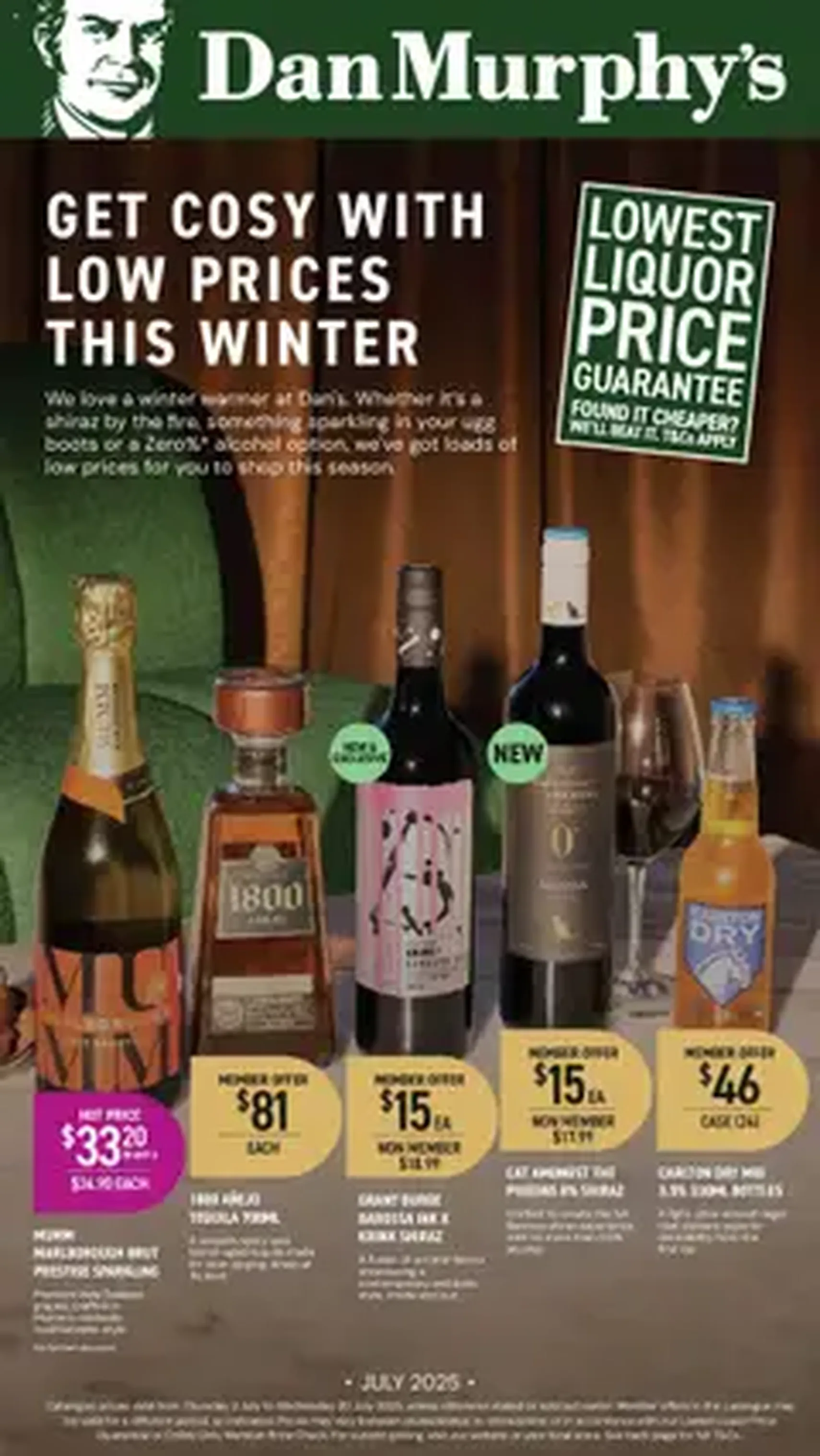 Dan Murphy's Catalogue VIC - valid flyer from 03/07/2025, page 1 of 1