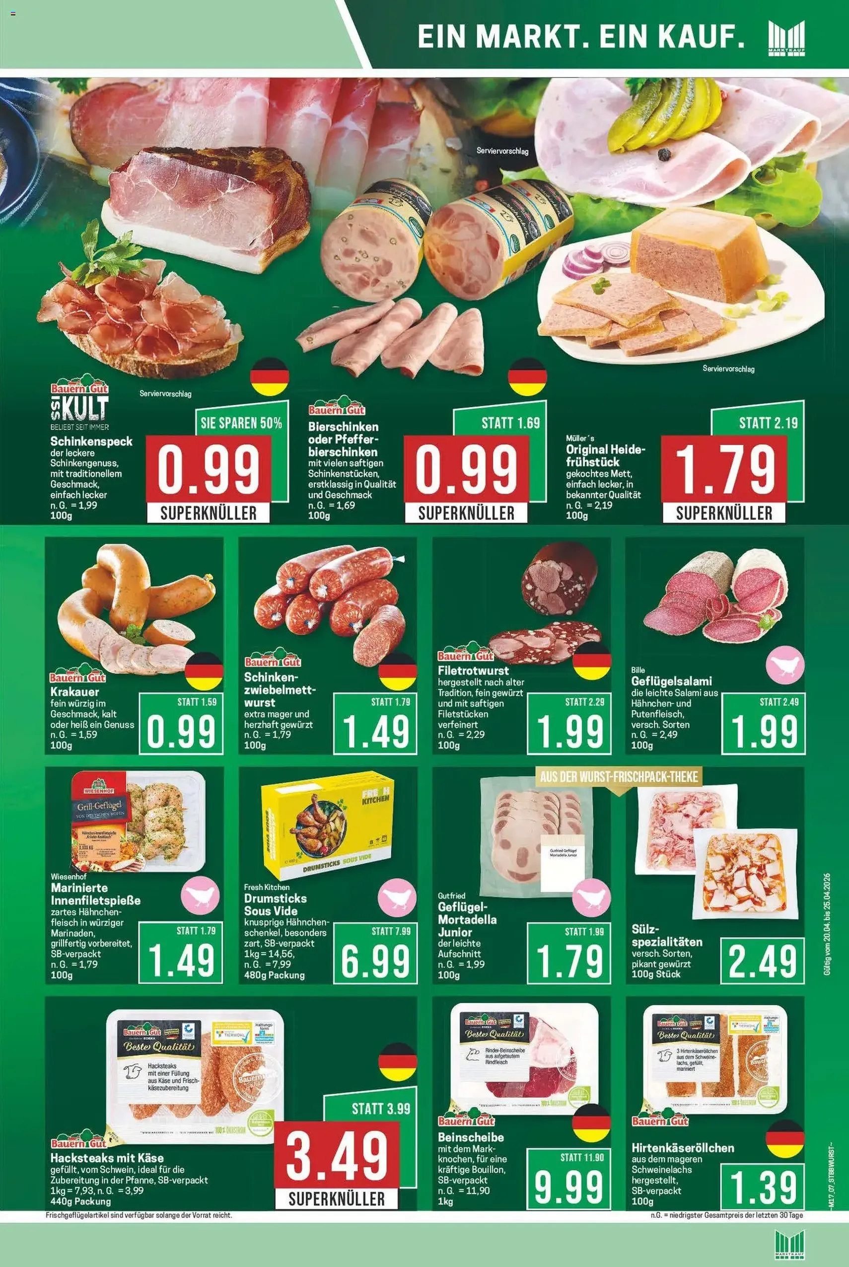 Marktkauf Prospekt - Gültiger Prospekt ab 20.04.2026, Seite 7 von insgesamt 28