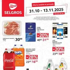 Catalog Selgros - Food - previzualizare cataloage valabilă începând cu 31.10.2025 Catalog Selgros - Food - previzualizare cataloage valabilă începând cu 31.10.2025