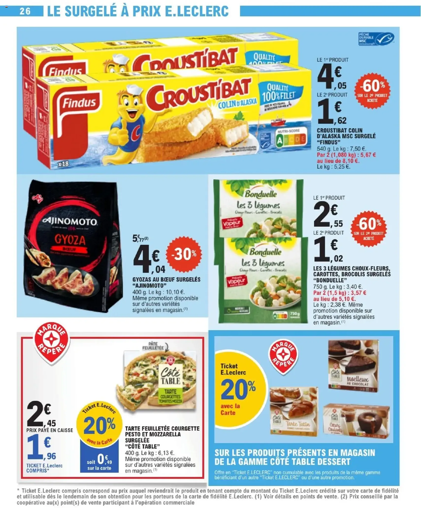 E.Leclerc catalogue semaine 11 - brochure valable à partir du 10/03/2026, page 26 sur 56