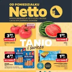 Netto gazetka od poniedziałku - podgląd gazetki ważnej od 27.07.2026