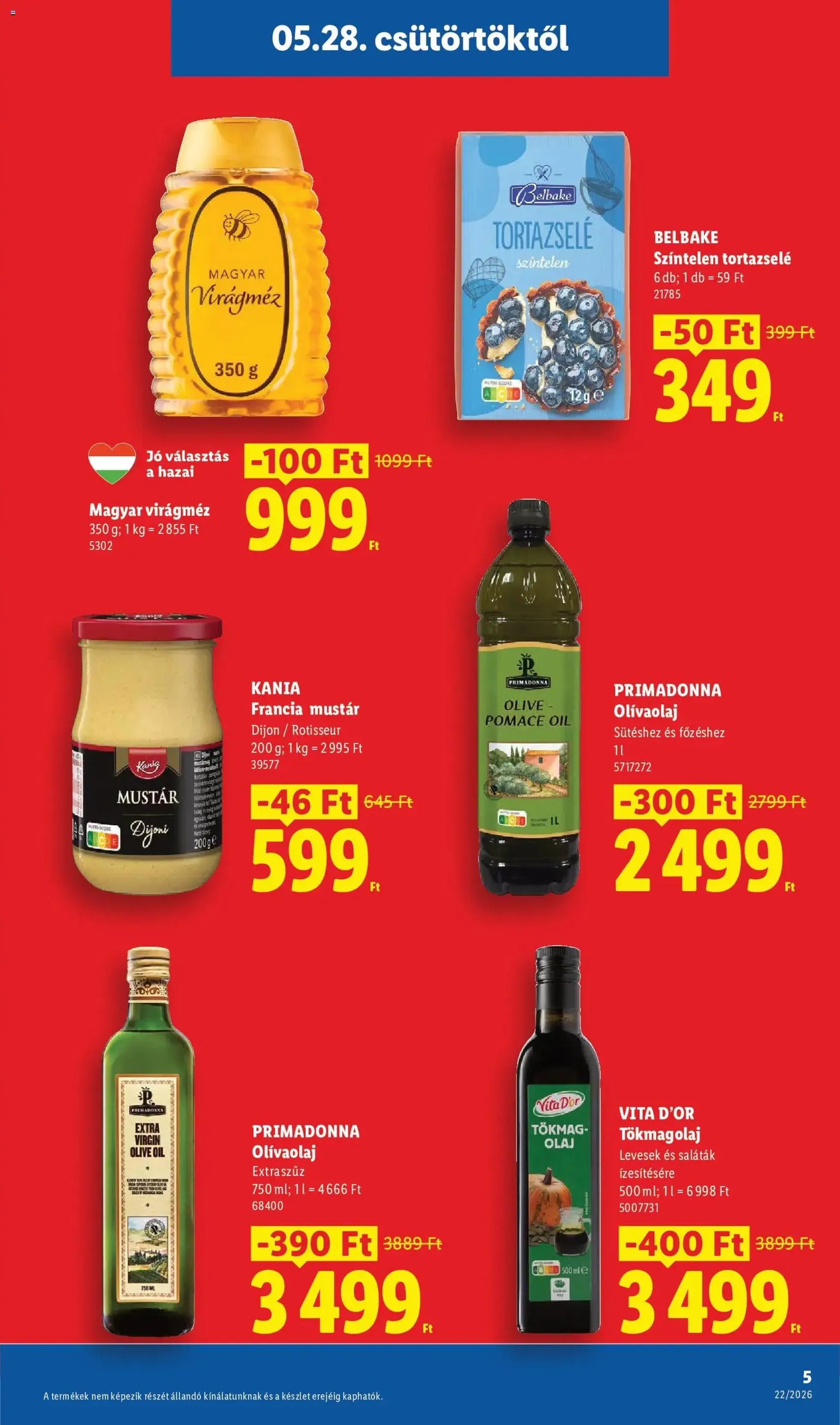 Lidl akciós újság - 2026.05.28. érvényes szórólap 5 oldal 74 oldalból