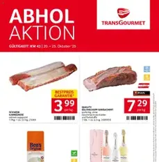 Transgourmet Flugblatt - Prospekt Vorschau gültig ab 20.10.2025