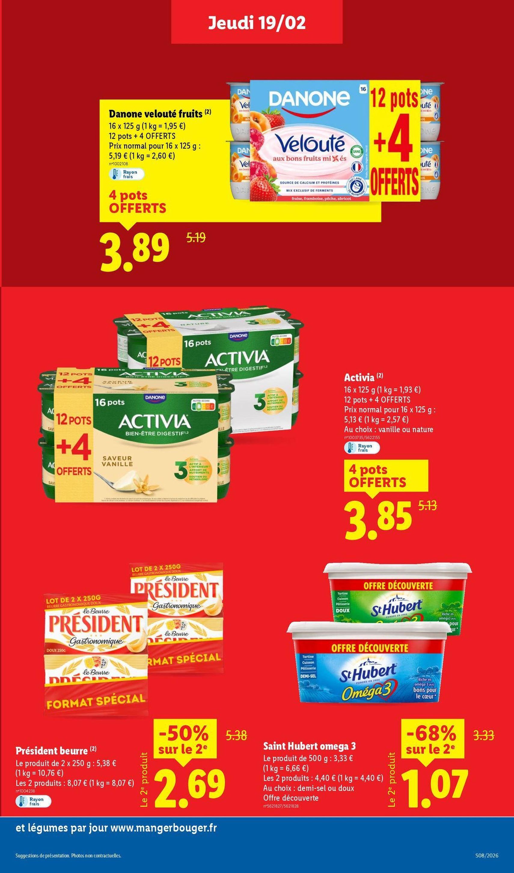 LIDL catalogue semaine 8 - brochure valable à partir du 19/02/2026, page 15 sur 77