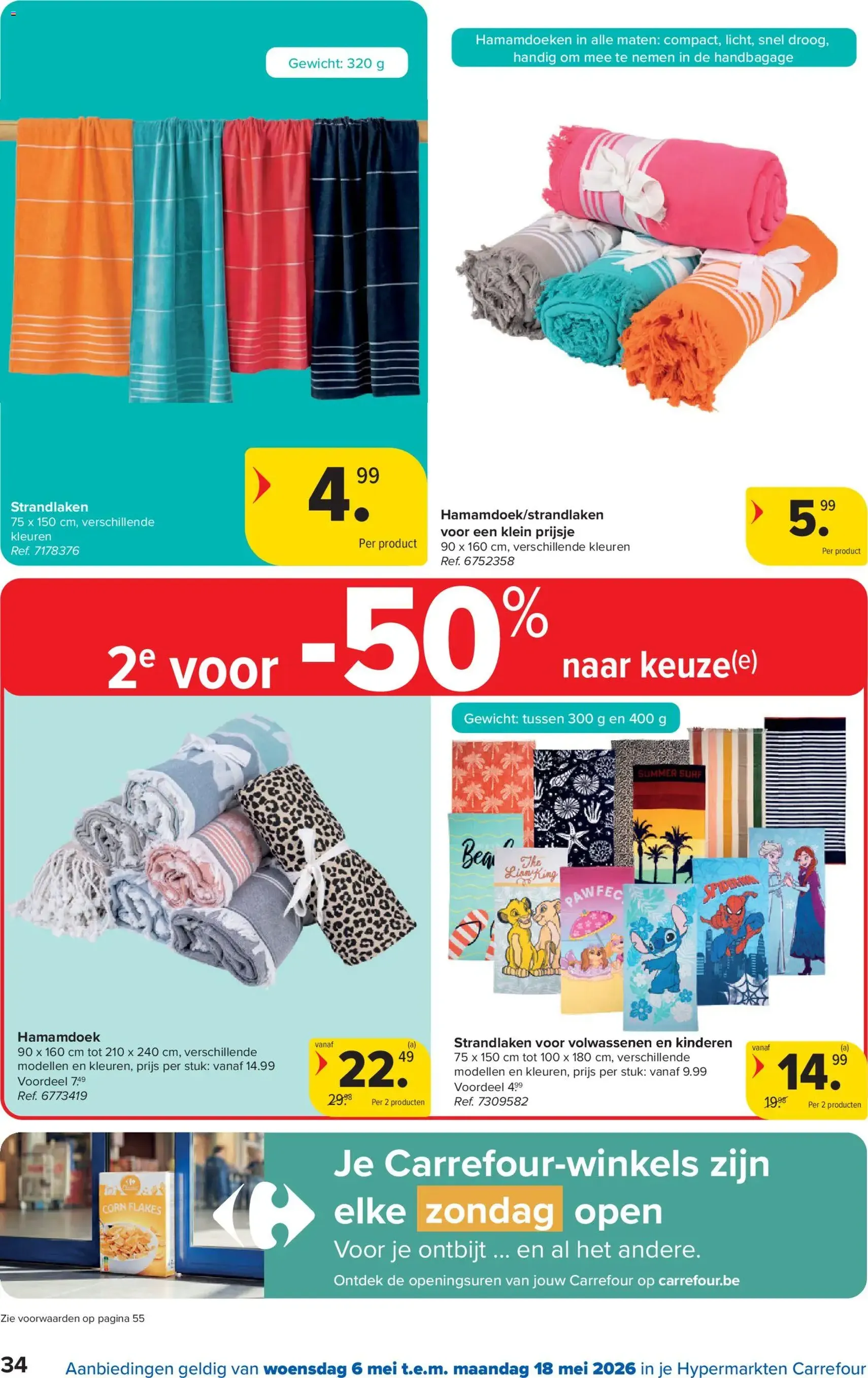 Carrefour folder week 19 - geldige folder vanaf 06/05/2026 pagina 34 van 57