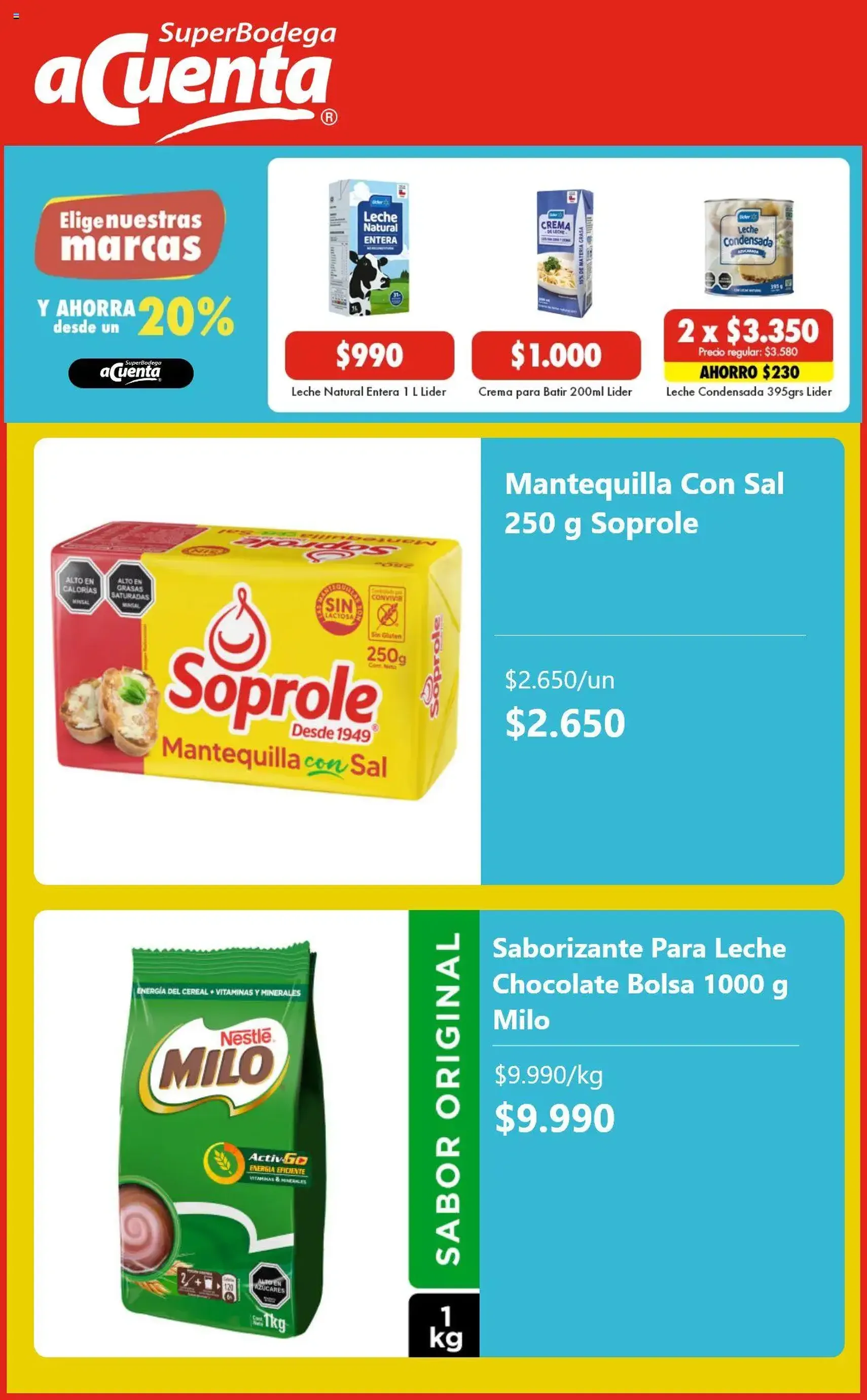 Super Bodega aCuenta ofertas - folleto válido desde 11.08.2025 página 3 de 5