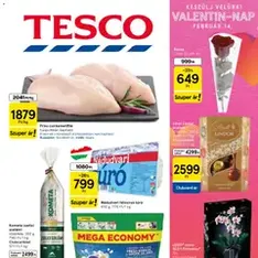Tesco Hipermarket - Akciós újság - szórólap előnézete érvényes 2026.02.12. -tól