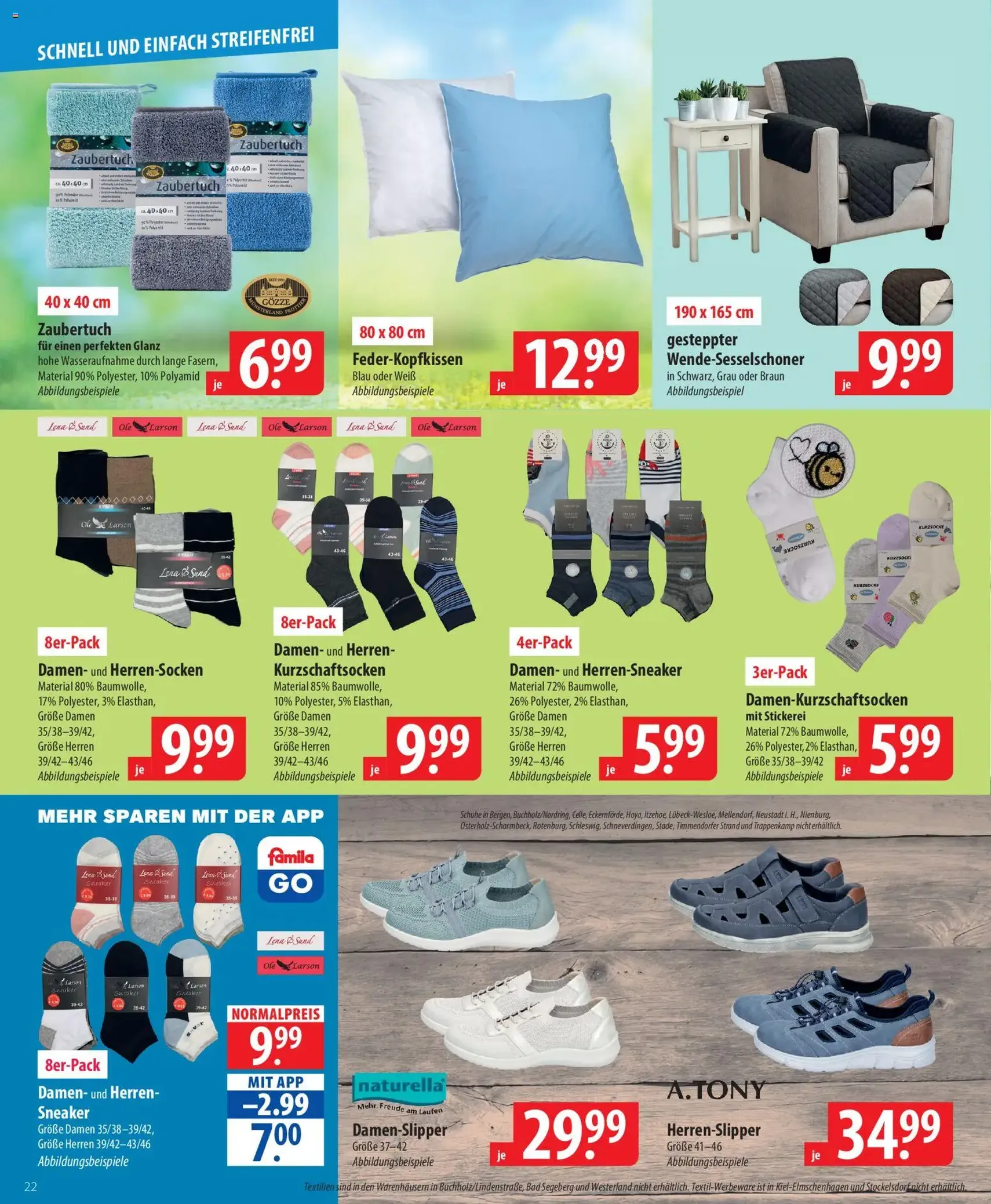 Famila Prospekt - Gültiger Prospekt ab 13.04.2026, Seite 22 von insgesamt 24