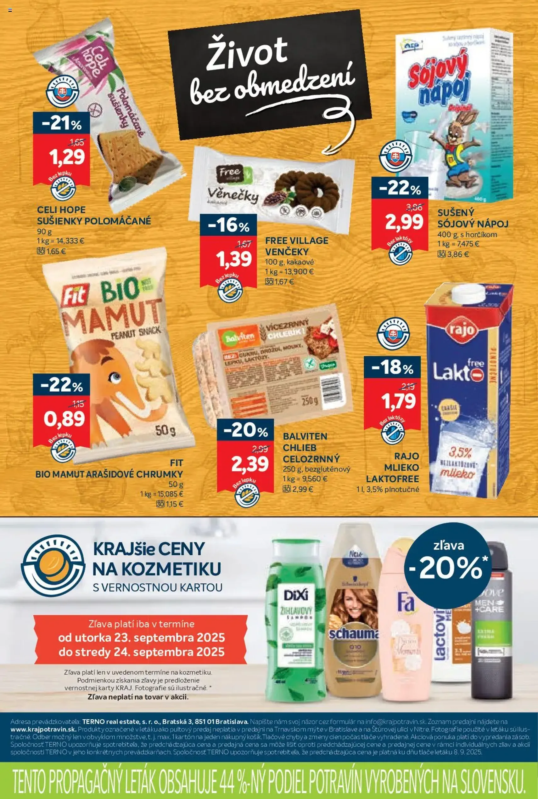 Kraj leták - platný leták od 18.09.2025 strana 14 z 14