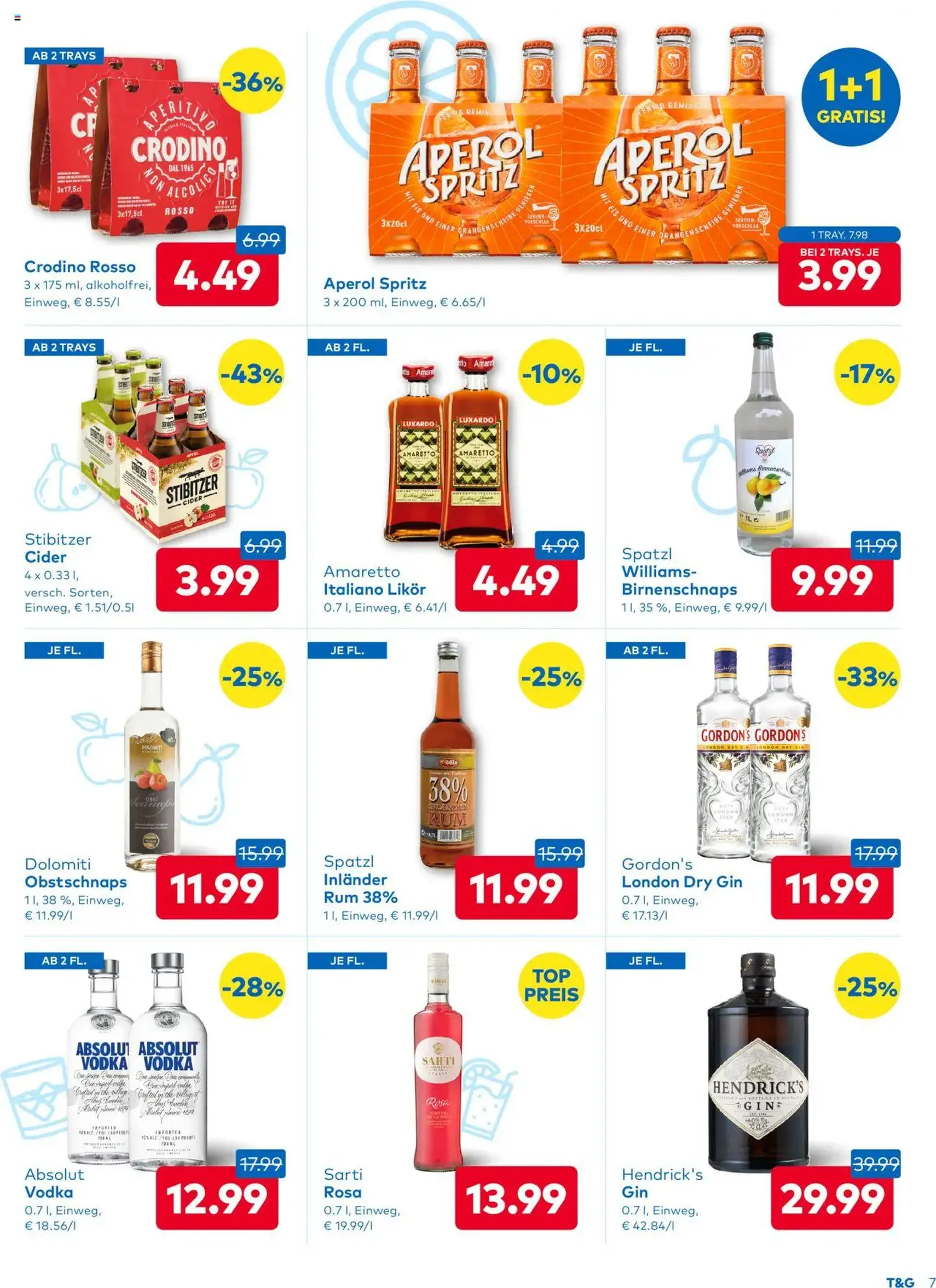 T&G Flugblatt - Gültiger Prospekt ab 28.08.2025, Seite 7 von insgesamt 8