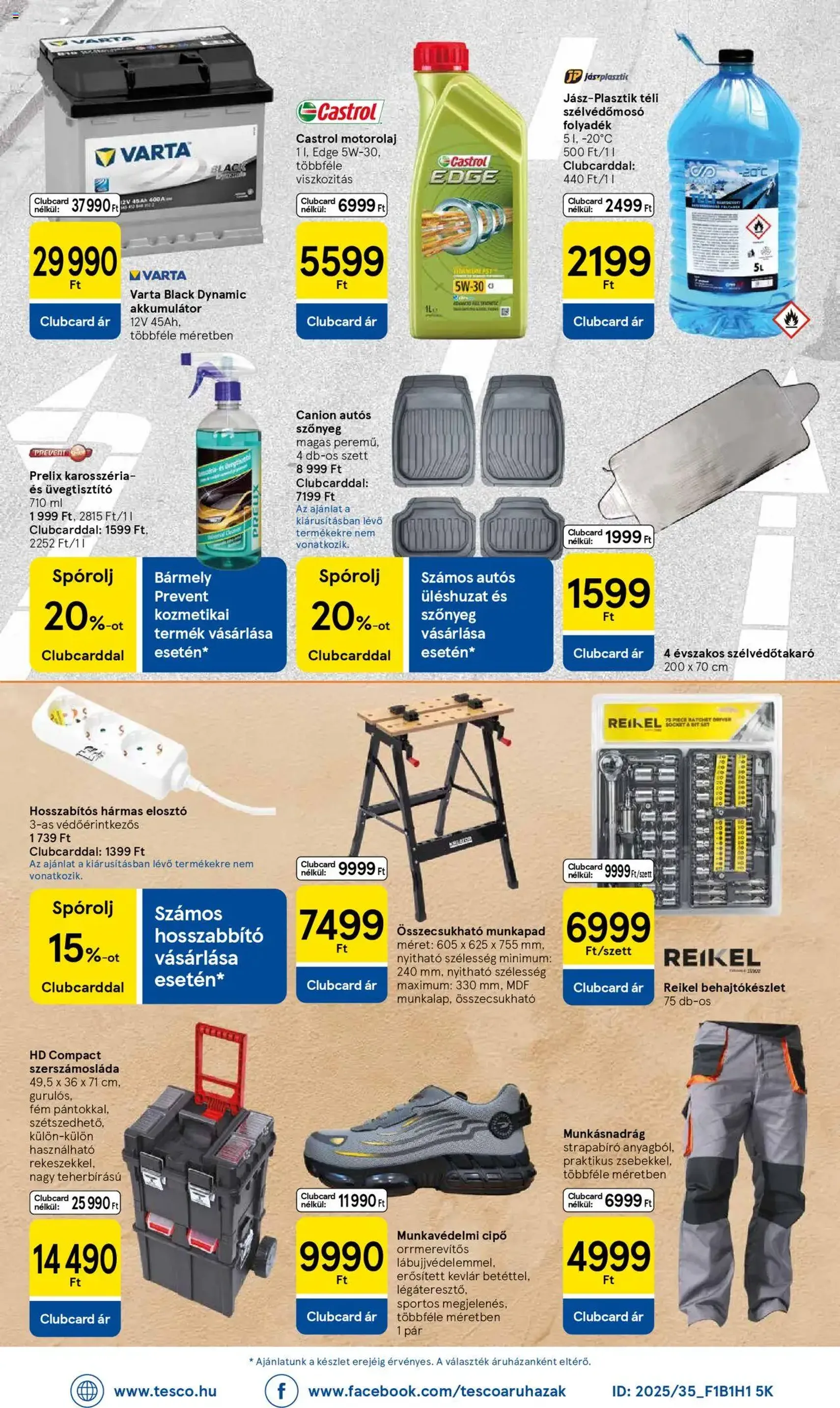 Tesco Hipermarket - Akciós újság - 2025.10.21. érvényes szórólap 32 oldal 32 oldalból Tesco Hipermarket - Akciós újság - 2025.10.21. érvényes szórólap 32 oldal 32 oldalból