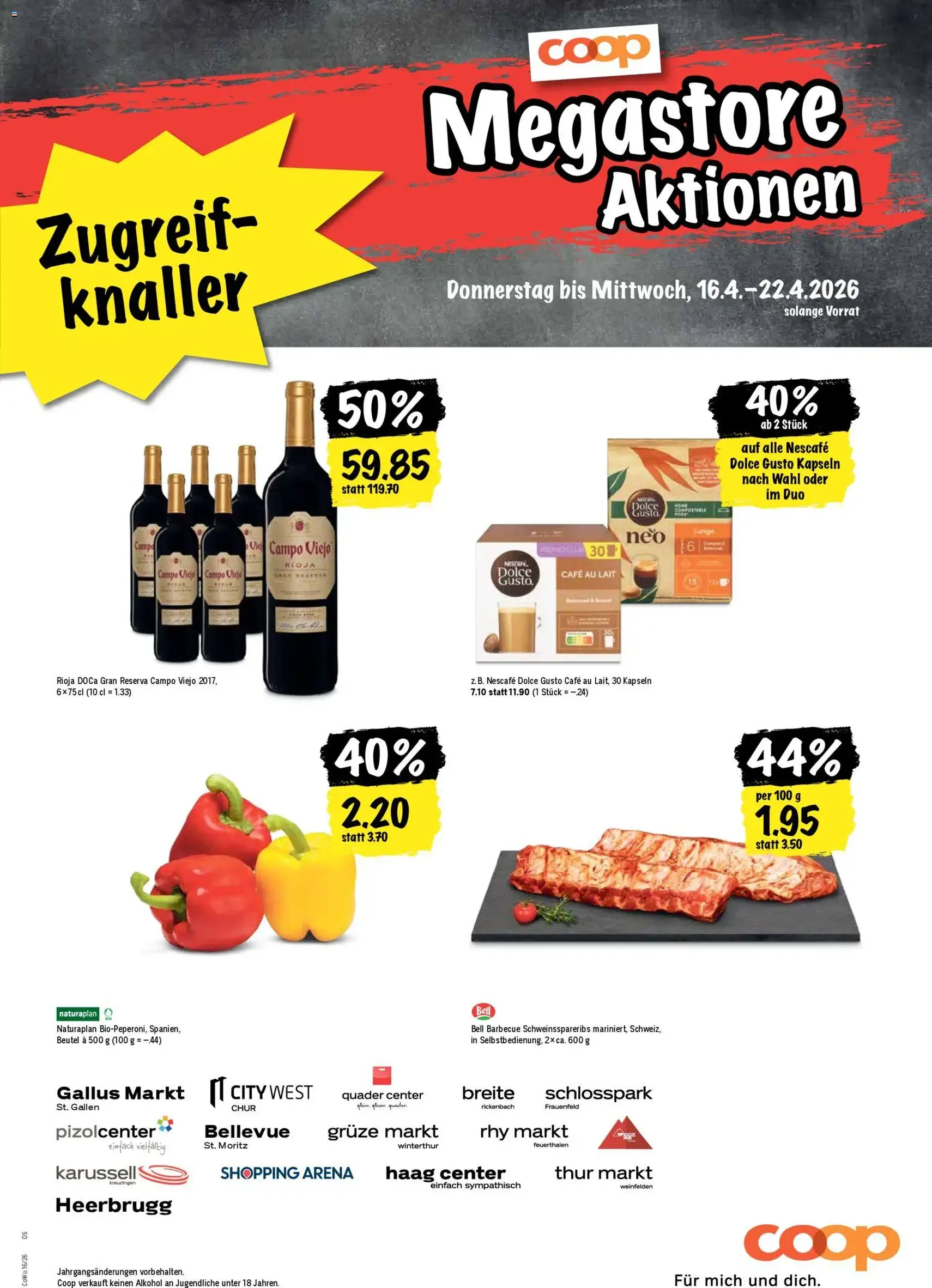 Coop aktionen - Gültiger Prospekt ab 16.04.2026, Seite 21 von insgesamt 24
