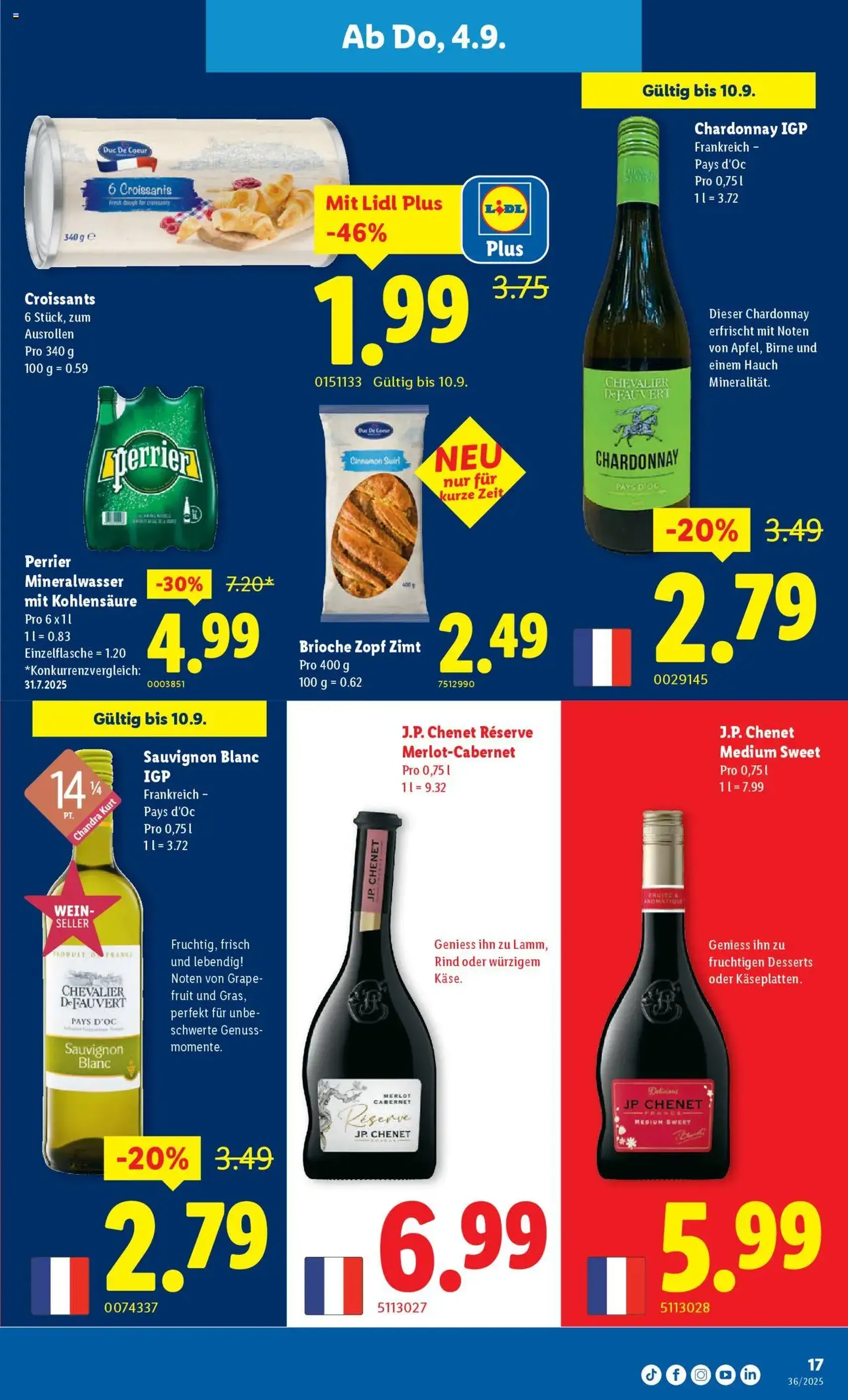 Lidl Aktionen - Gültiger Prospekt ab 04.09.2025, Seite 19 von insgesamt 34 Lidl Aktionen - Gültiger Prospekt ab 04.09.2025, Seite 19 von insgesamt 34