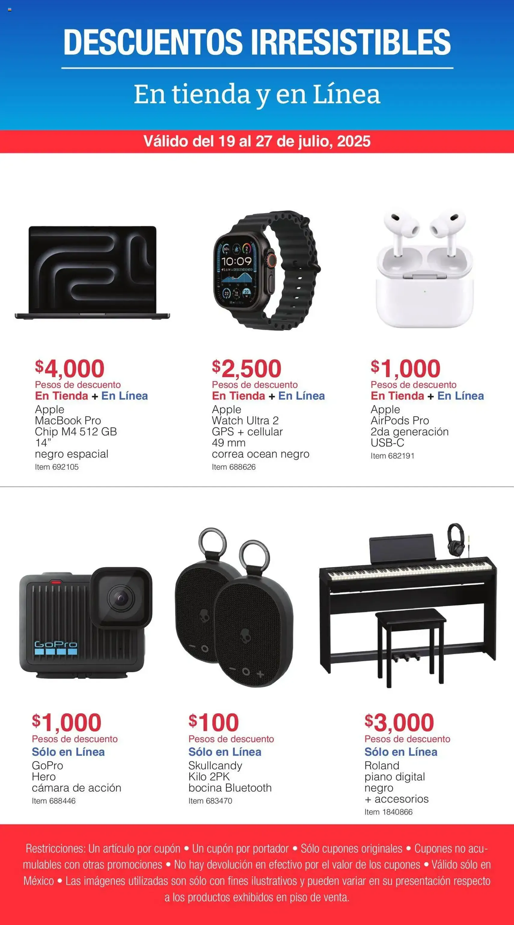 Costco - Catálogo Descuentos Irresistibles - folleto válido desde 19/07/2025 página 2 de 9 Costco - Catálogo Descuentos Irresistibles - folleto válido desde 19/07/2025 página 2 de 9