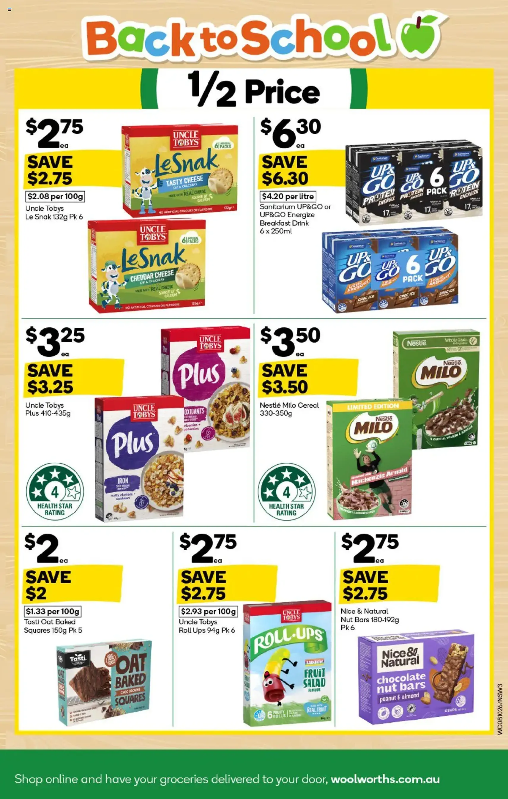 Weekly catalogue Woolworths NSW 08/10 - valid flyer from 08/10/2025, page 3 of 50