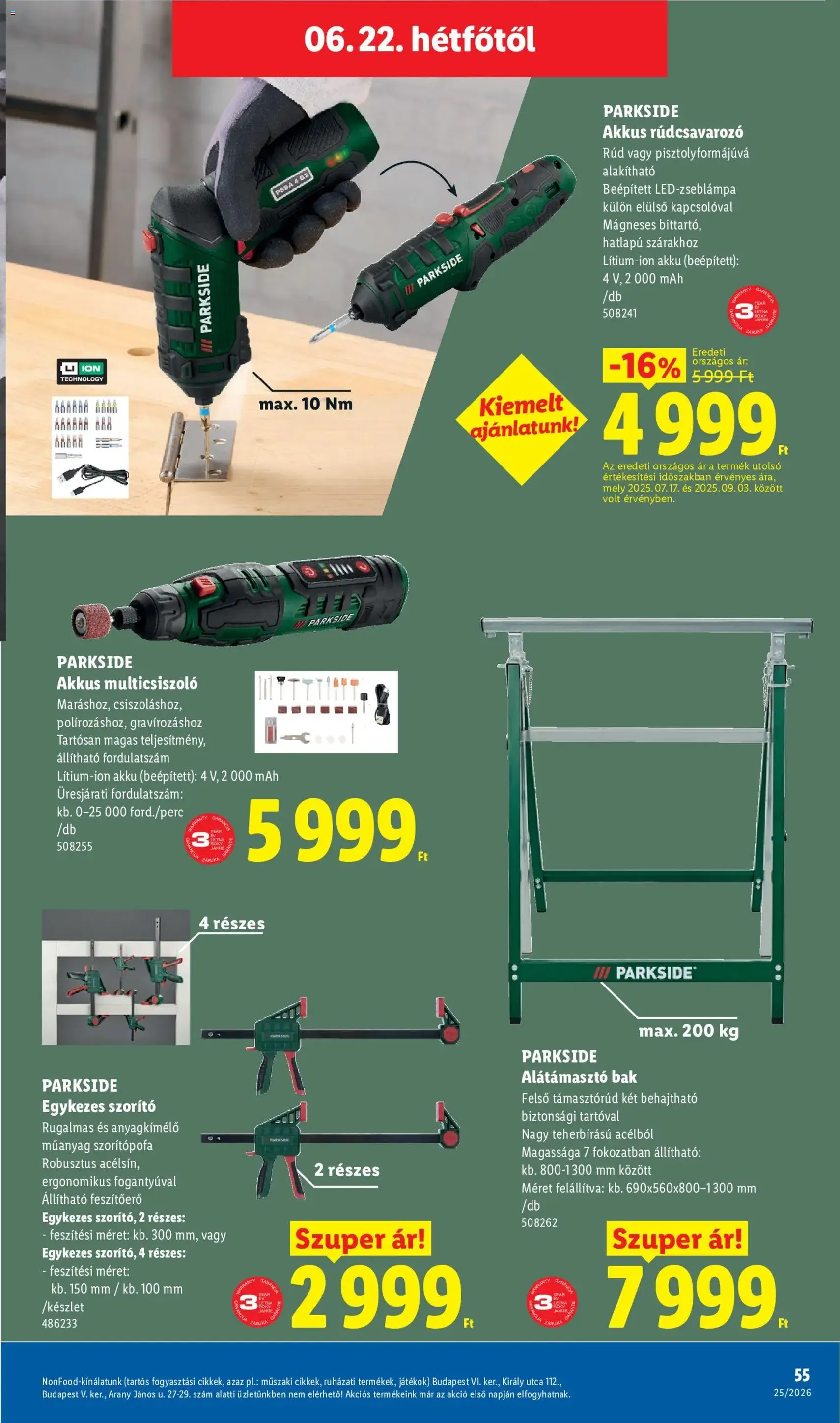 Lidl akciós újság - 2026.06.18. érvényes szórólap 55 oldal 78 oldalból